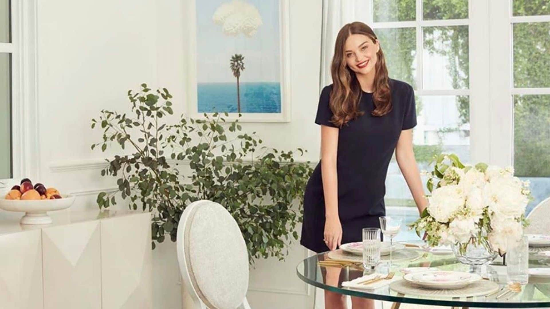 Miranda Kerr lanza una colección de muebles y complementos decorativos