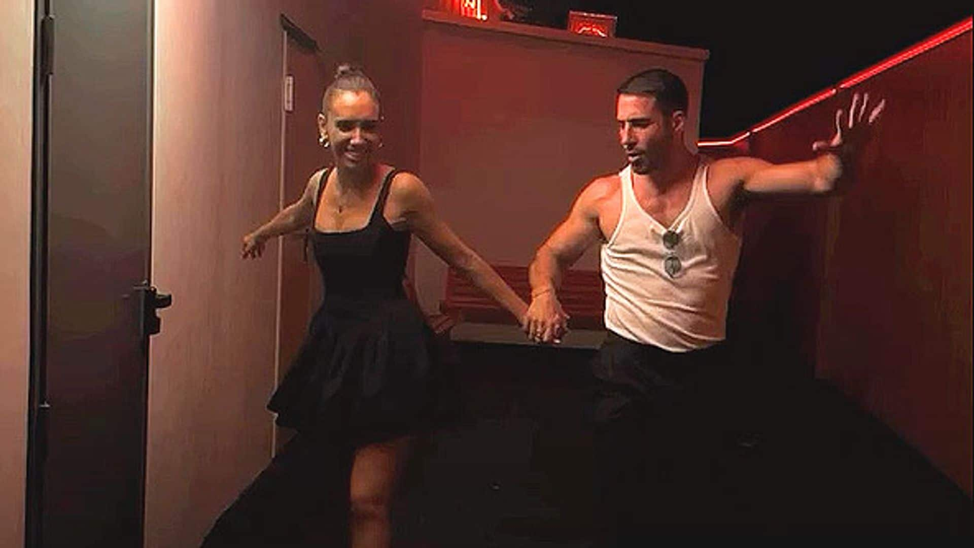 El baile viral de Miguel Ángel Silvestre y su novia, Rebeca Toribio, ¡pura pasión!