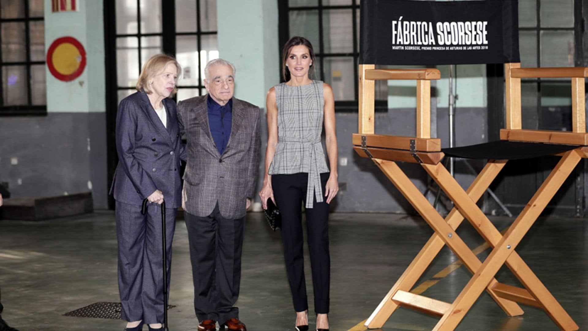 ¡Un encuentro de cine! Doña Letizia asiste al homenaje al director Martin Scorsese en Oviedo