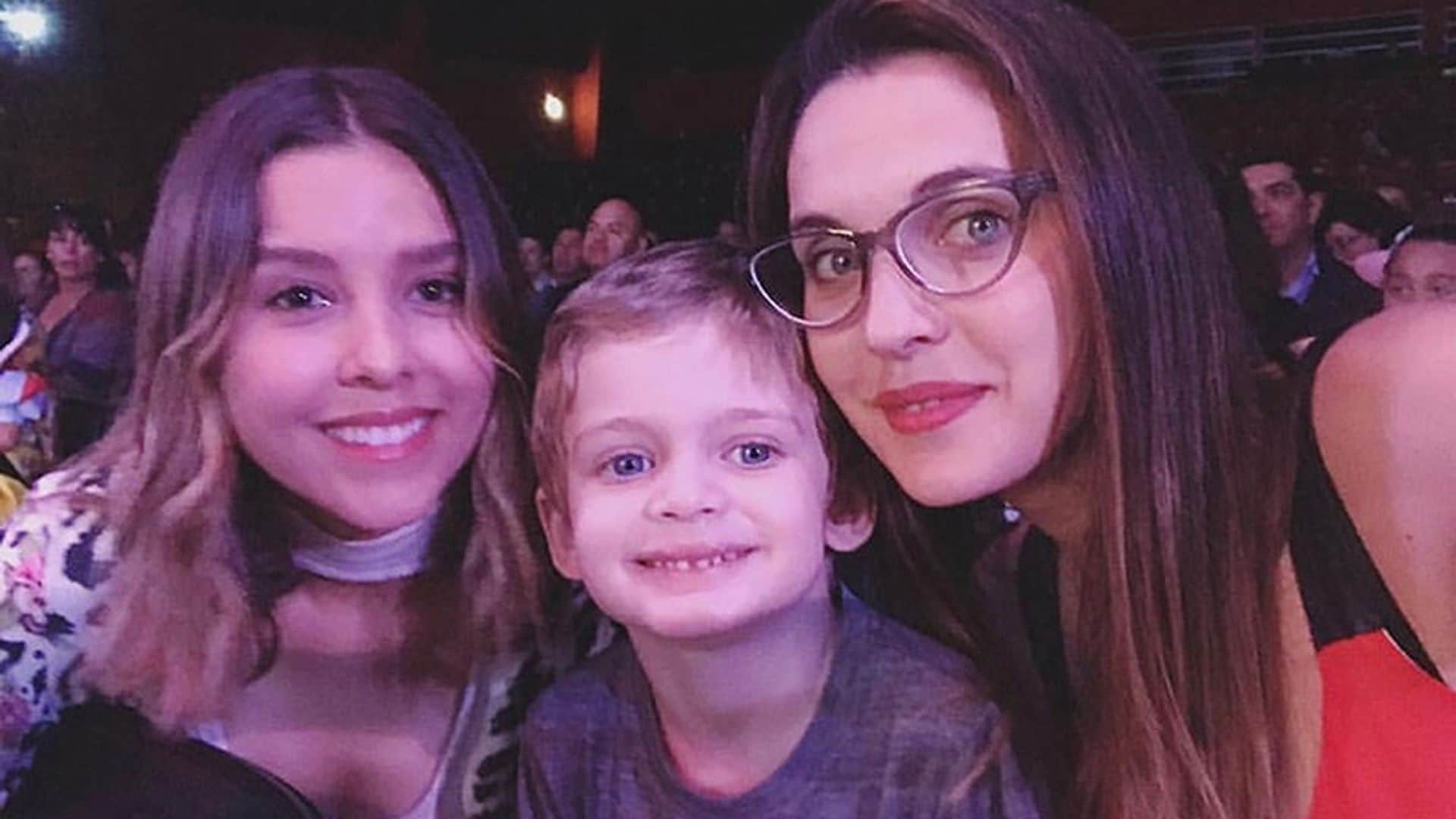 ‘Modern Family’: Horacio Pancheri, su hijo, su novia y la mamá del niño… ¡todos juntos!