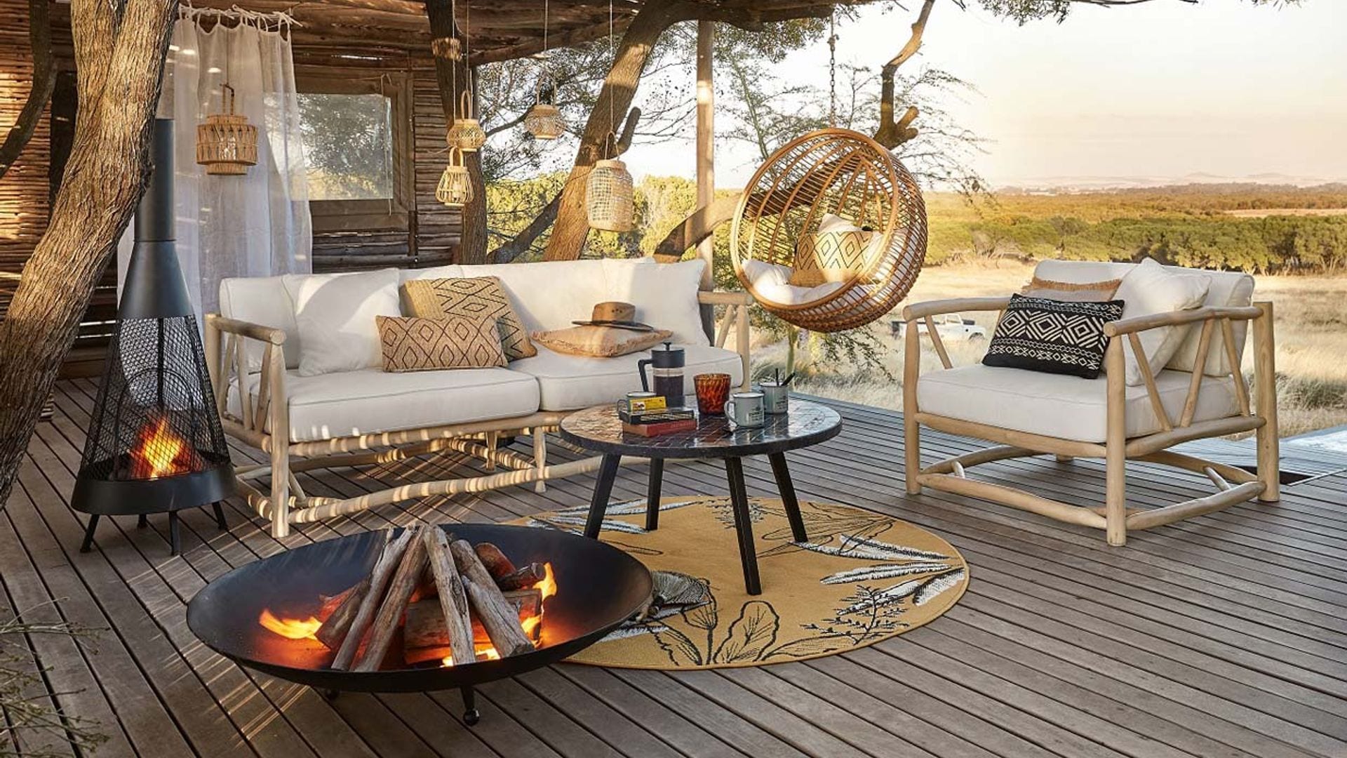 El 'fire pit' se ha convertido en un objeto de deseo para la decoración de exteriores