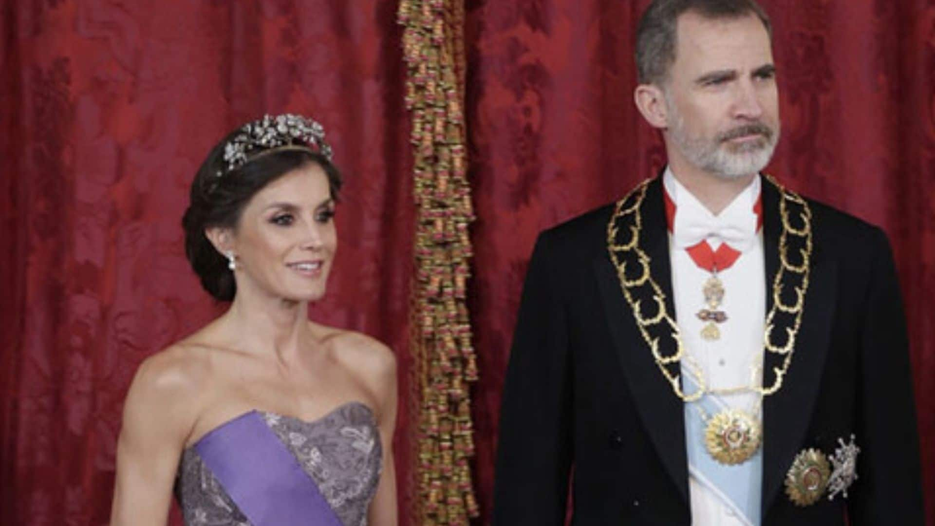 Noche en la ópera y cena de gala: las dos grandes citas de los Reyes en los próximos días