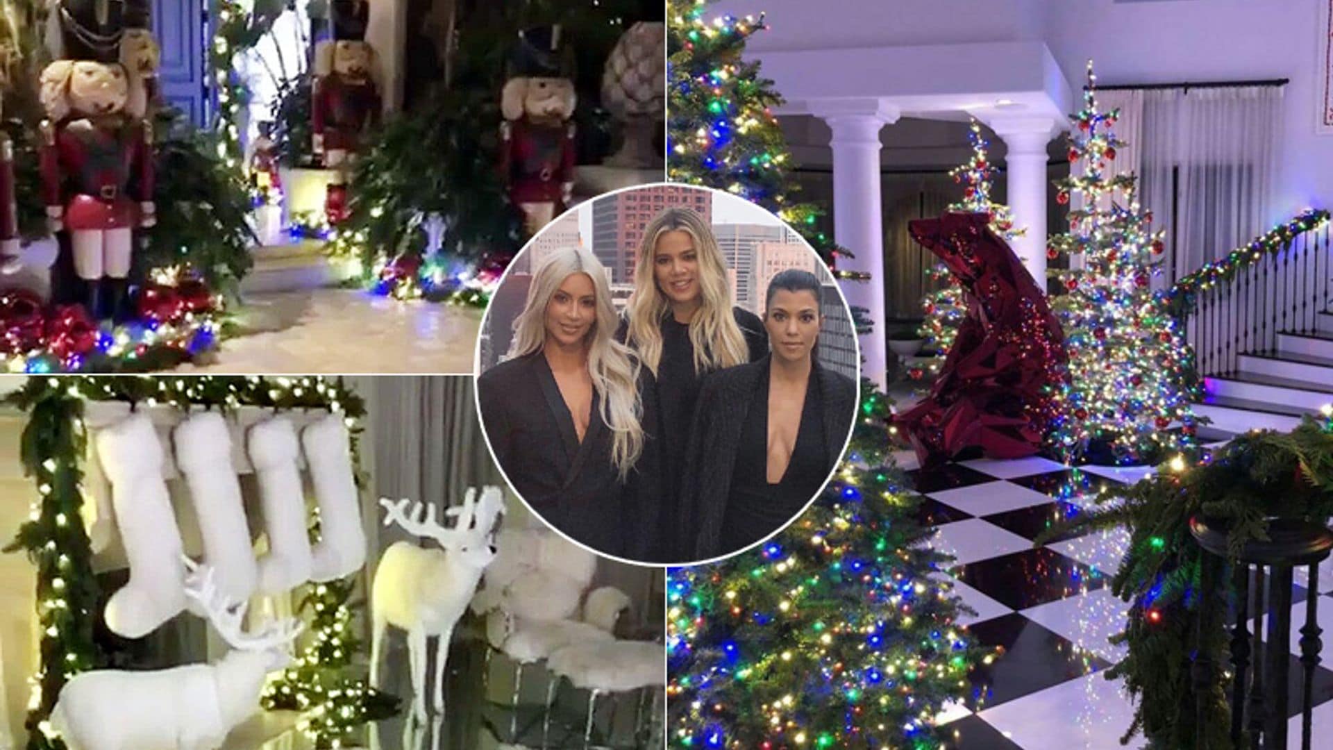 ¿Cómo es una Navidad Kardashian? La madre de Kim y su extravagante decoración te sorprenderán