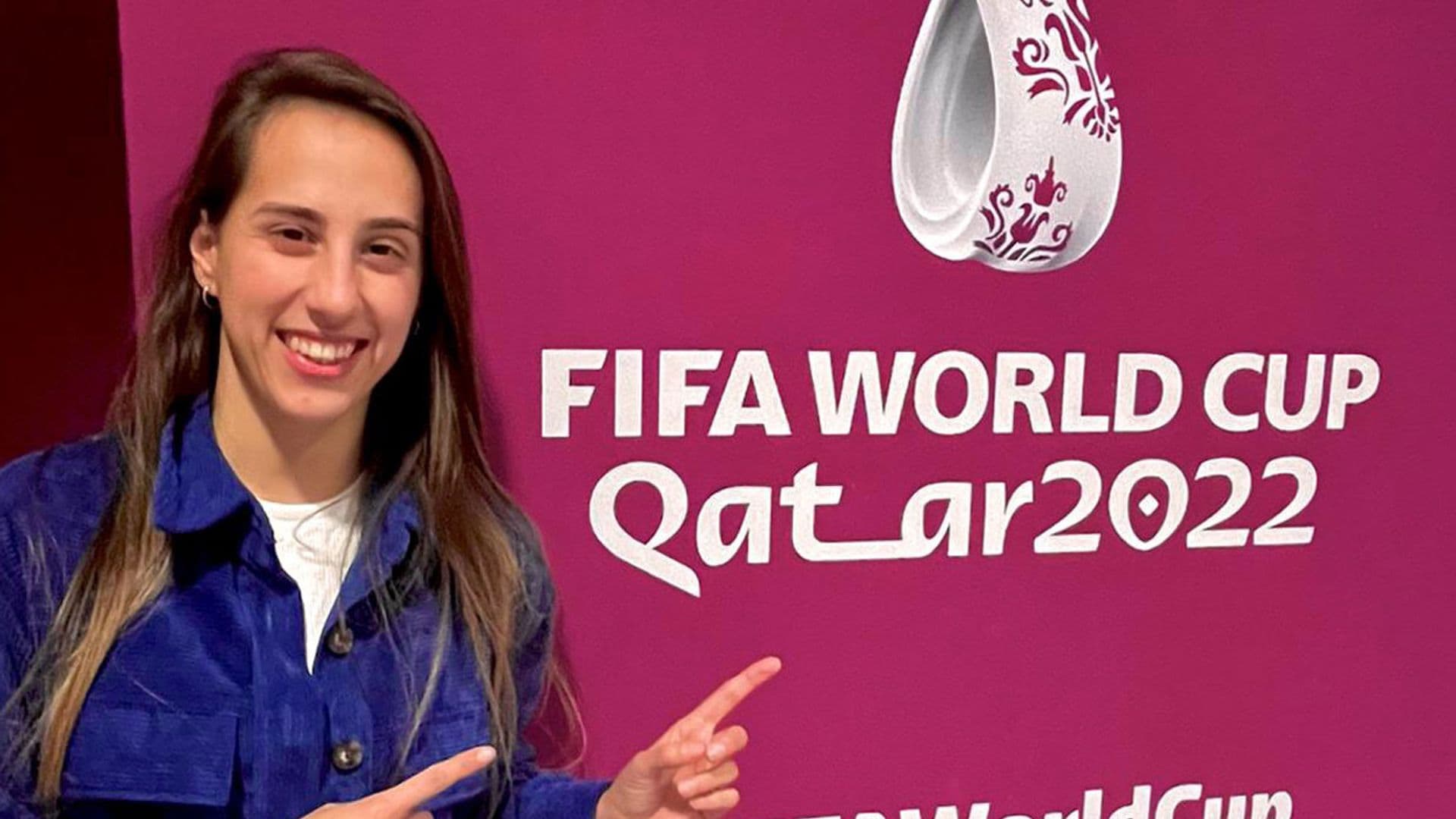 Alicia Arévalo, con solo 24 años, la primera mujer en narrar un partido de un Mundial en TVE
