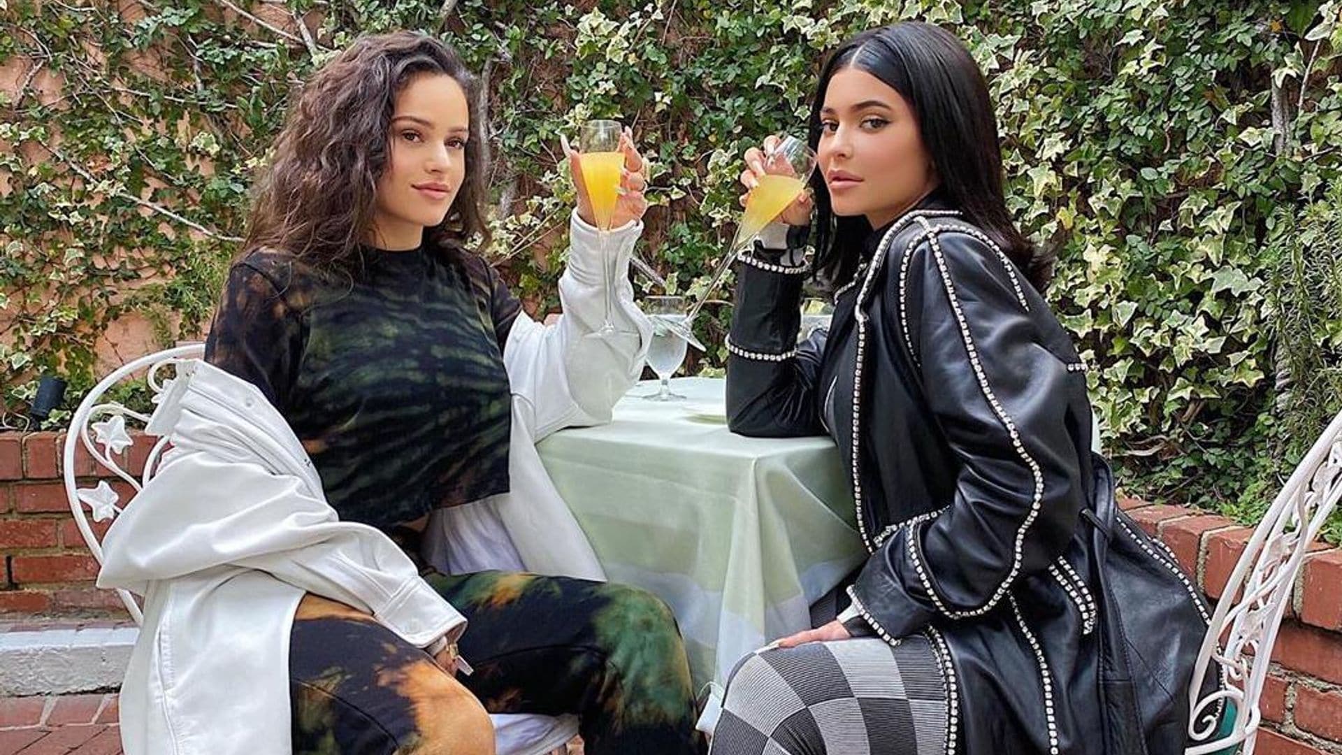 Rosalía y Kylie Jenner, el encuentro que se convirtió en la nueva 'BFF's goal'