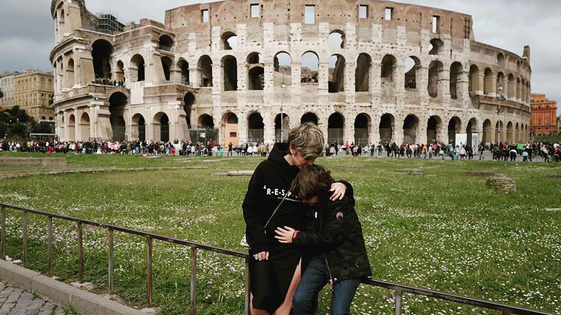 Laura Escanes y Risto Mejide vuelven a Roma, aunque esta vez es diferente