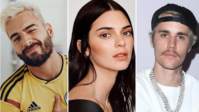 maluma kendall jenner justin bieber comercial calvin klein