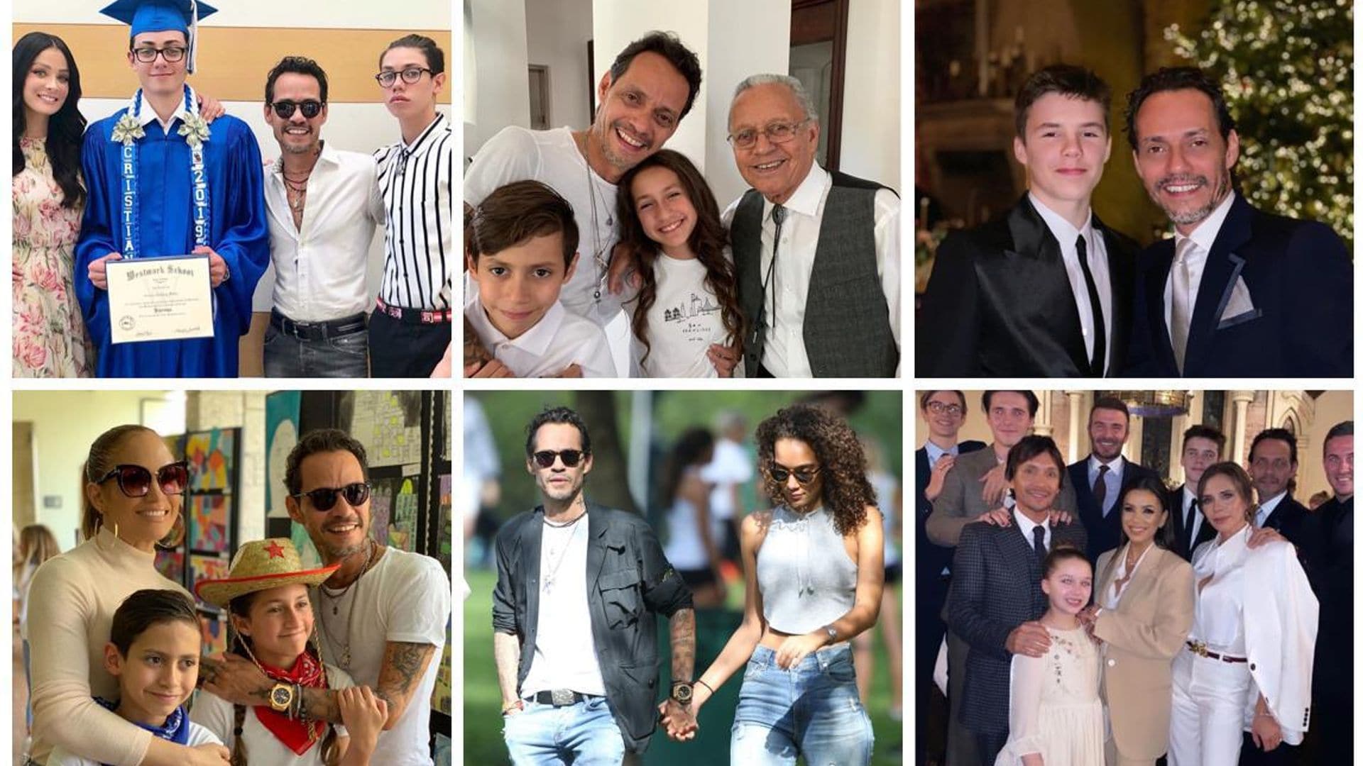 Así fue el 2019 de Marc Anthony entre éxitos, nuevos amores y encuentros familiares