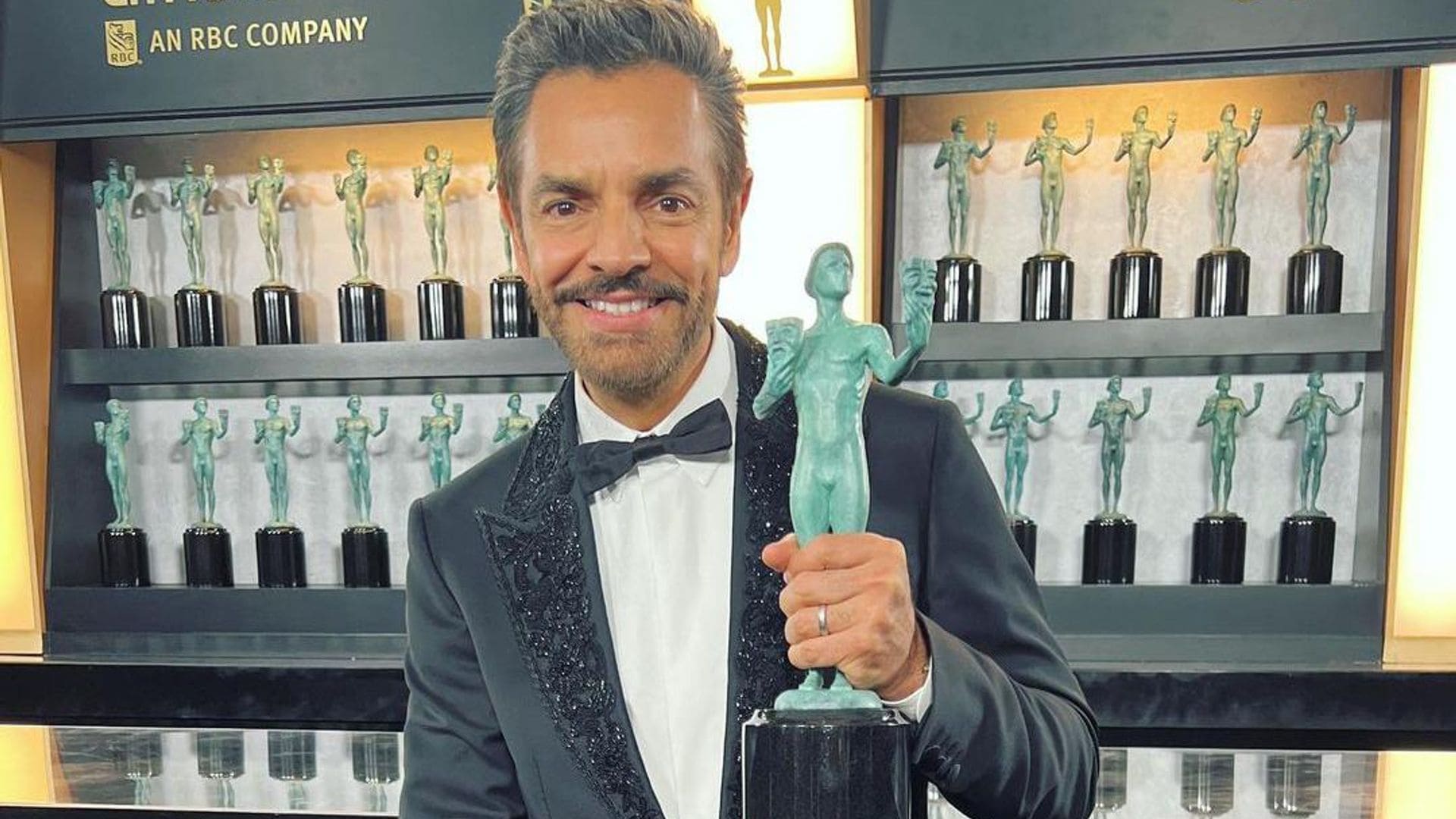 Eugenio Derbez triunfa en los SAG Awards y más estrellas en acción