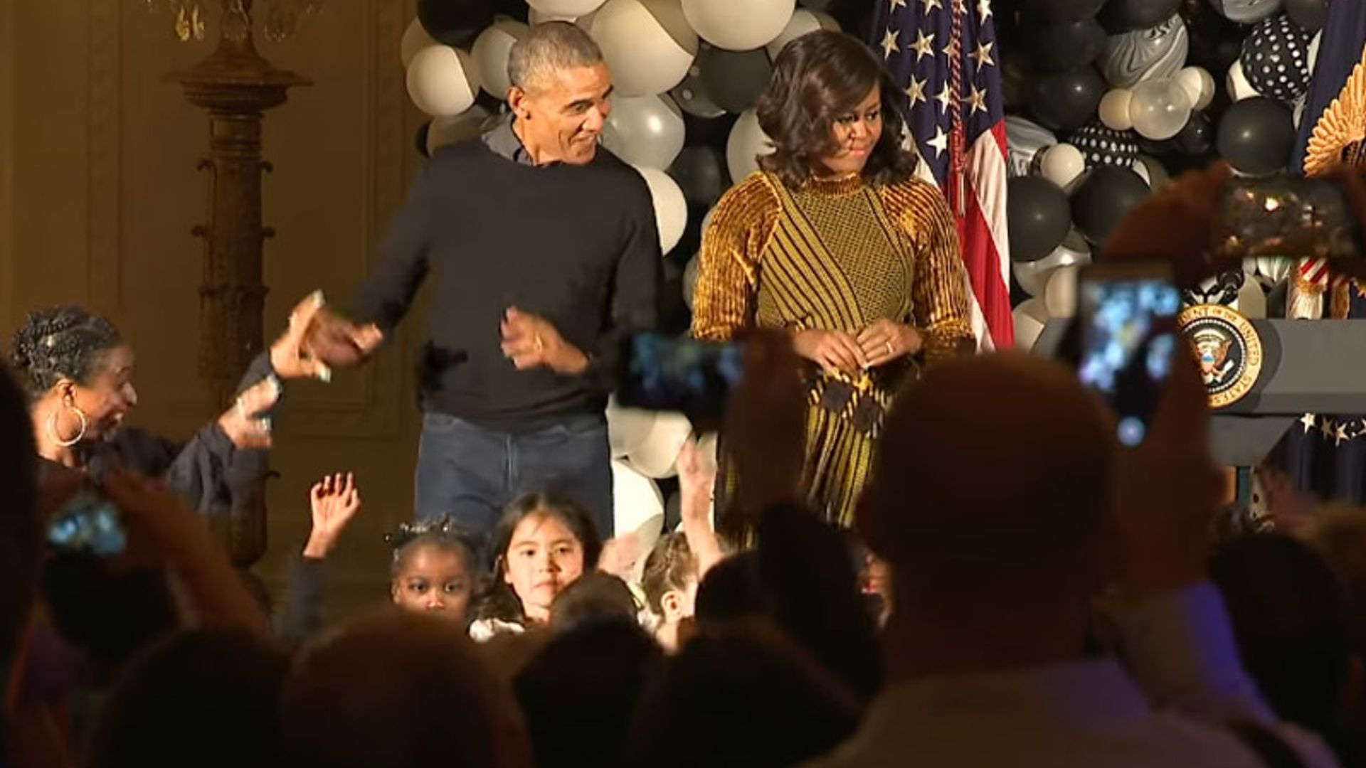 No te pierdas el baile de Barack y Michelle Obama al ritmo de 'Thriller' de Michael Jackson