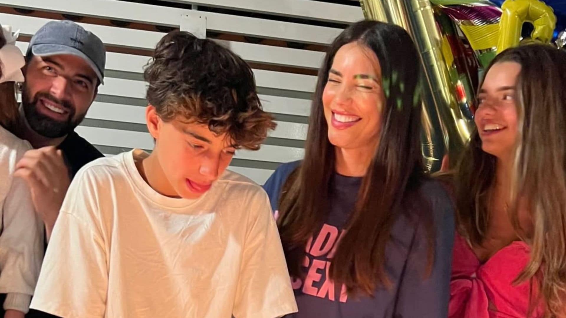 Gaby Espino y Jencarlos Canela celebran en familia el cumpleaños número 13 de su hijo Nickolas