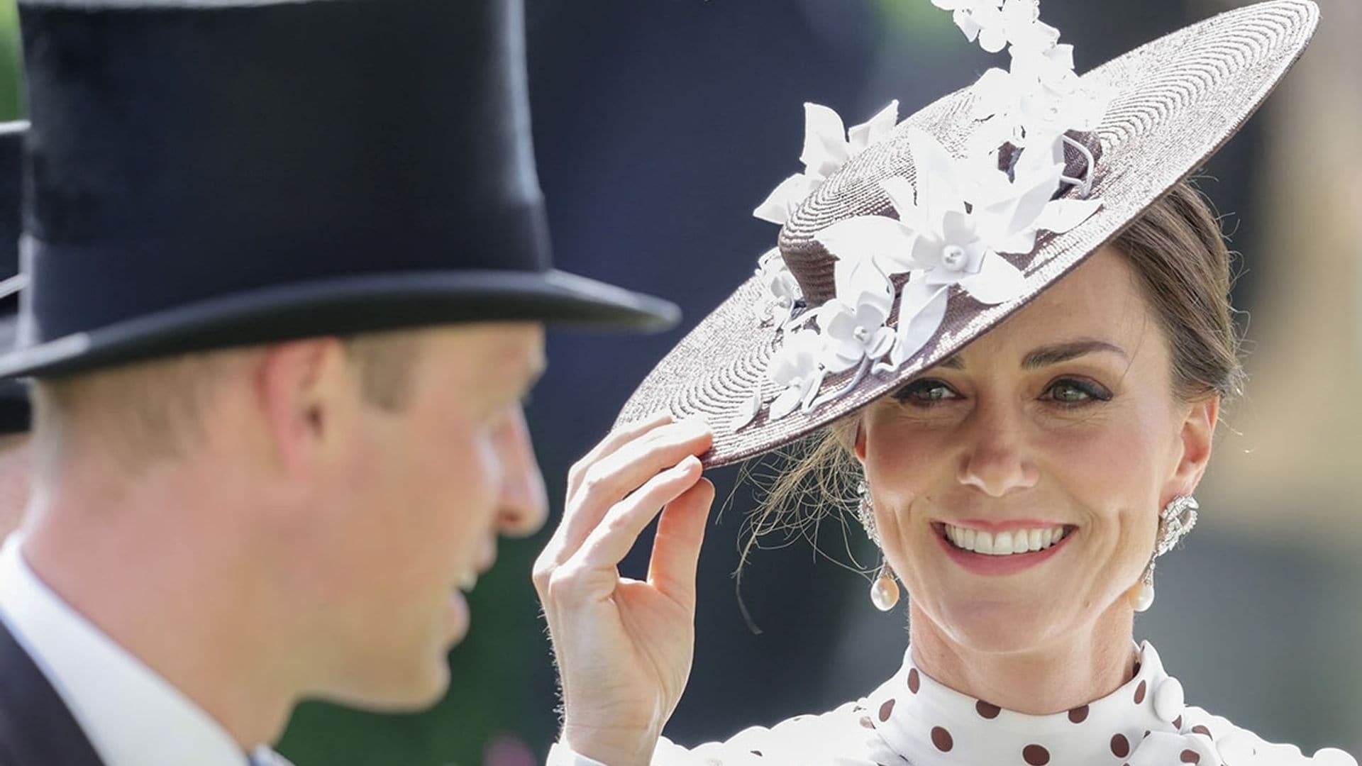 Kate Middleton, la elegancia a lunares en el Royal Ascot