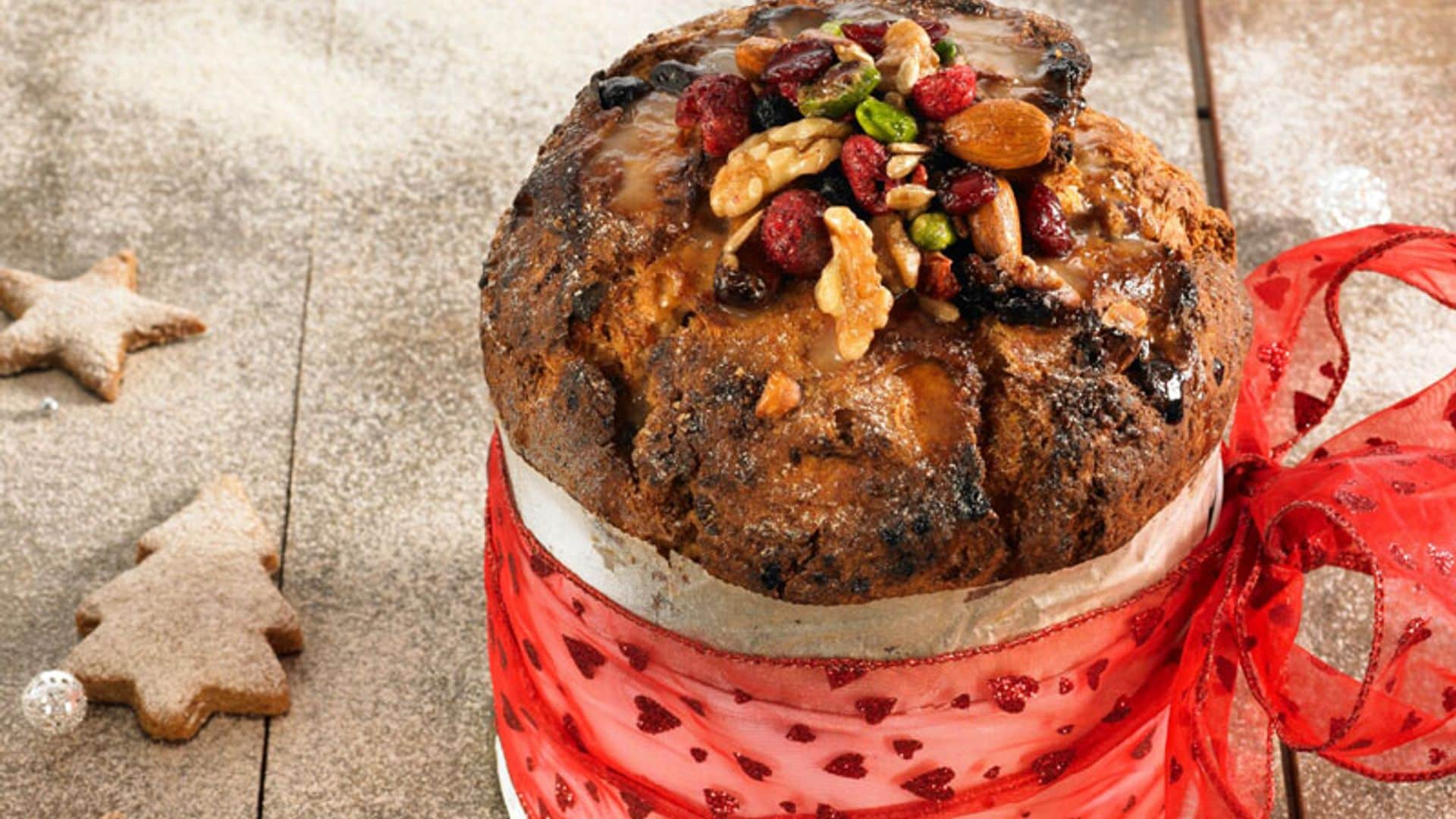 'Panettone' de frutos secos