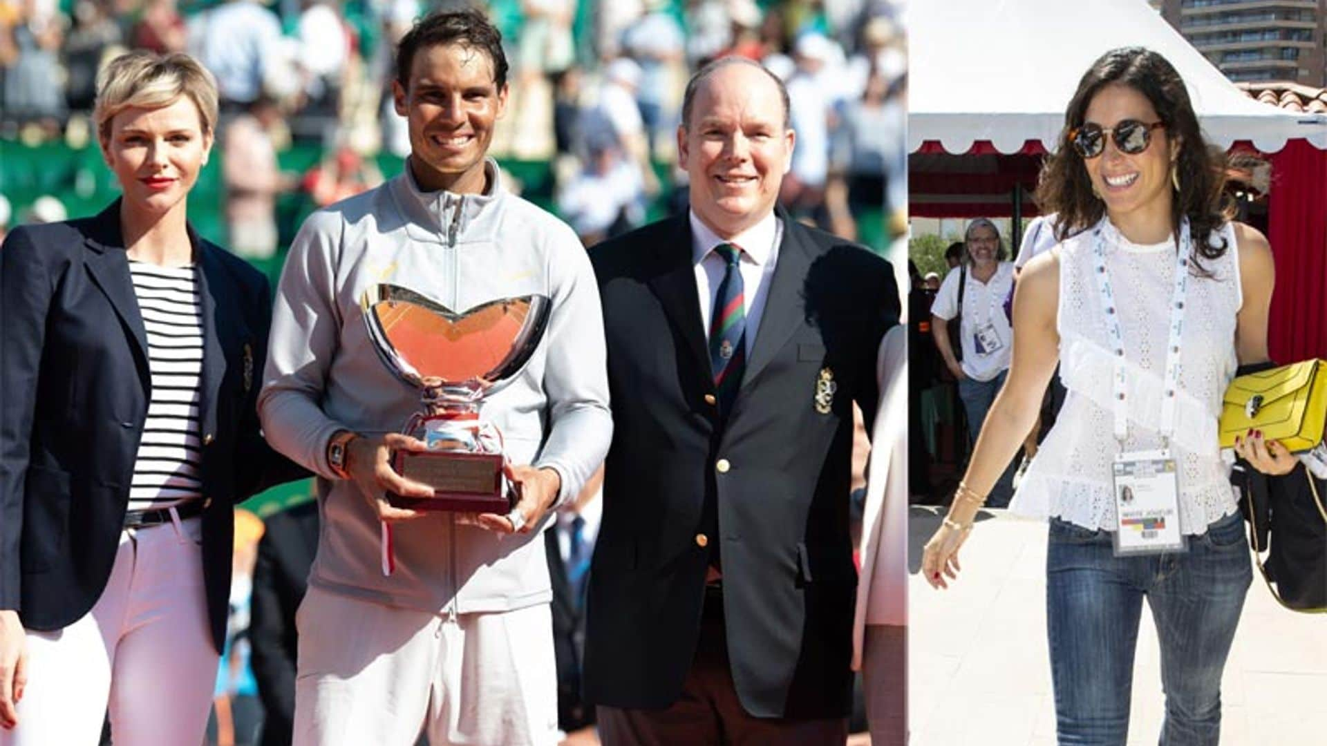 Rafa Nadal escribe otra página de su leyenda en Mónaco ante la atenta mirada de su novia