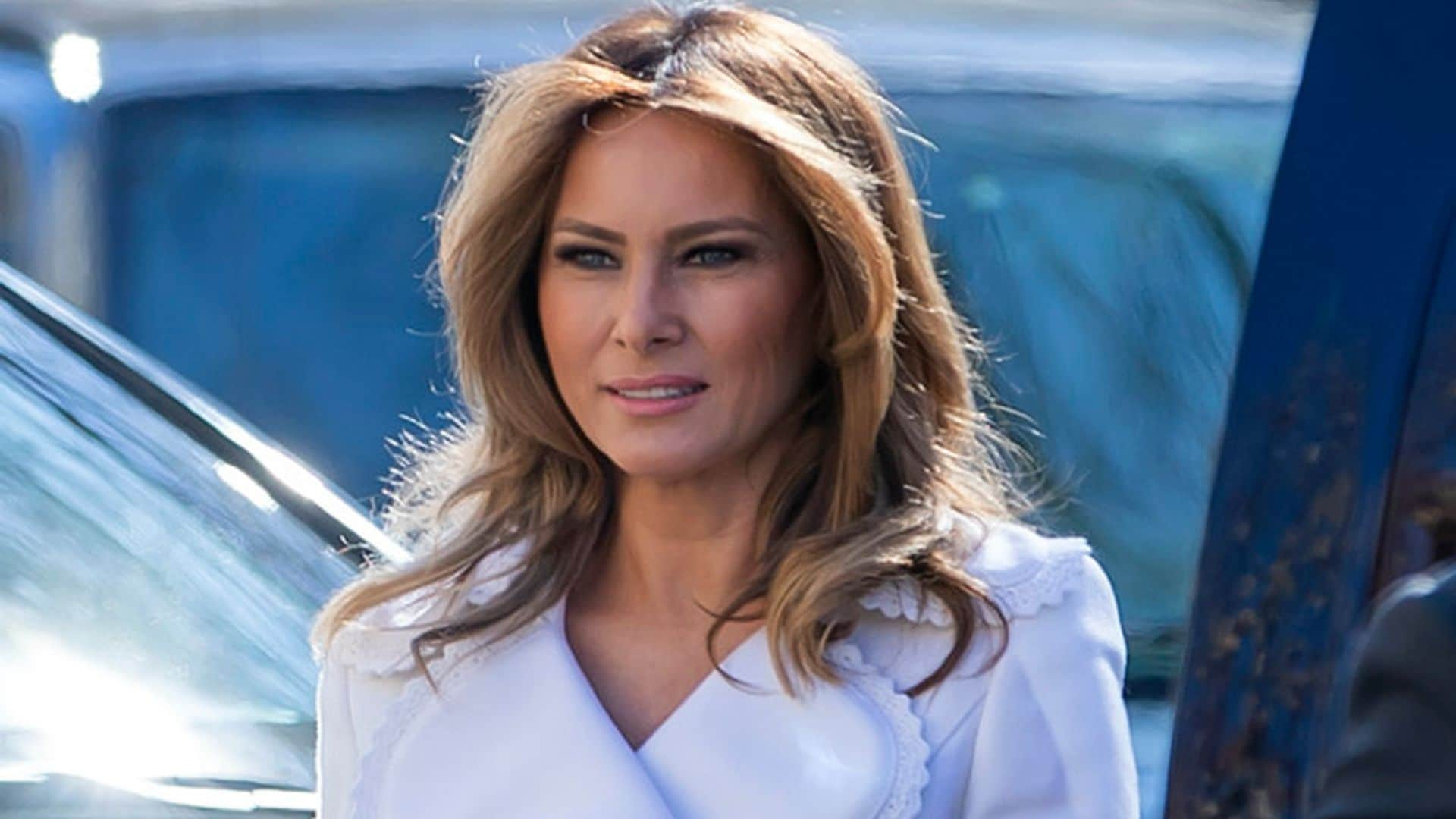 Melania Trump cambia de imagen por un día