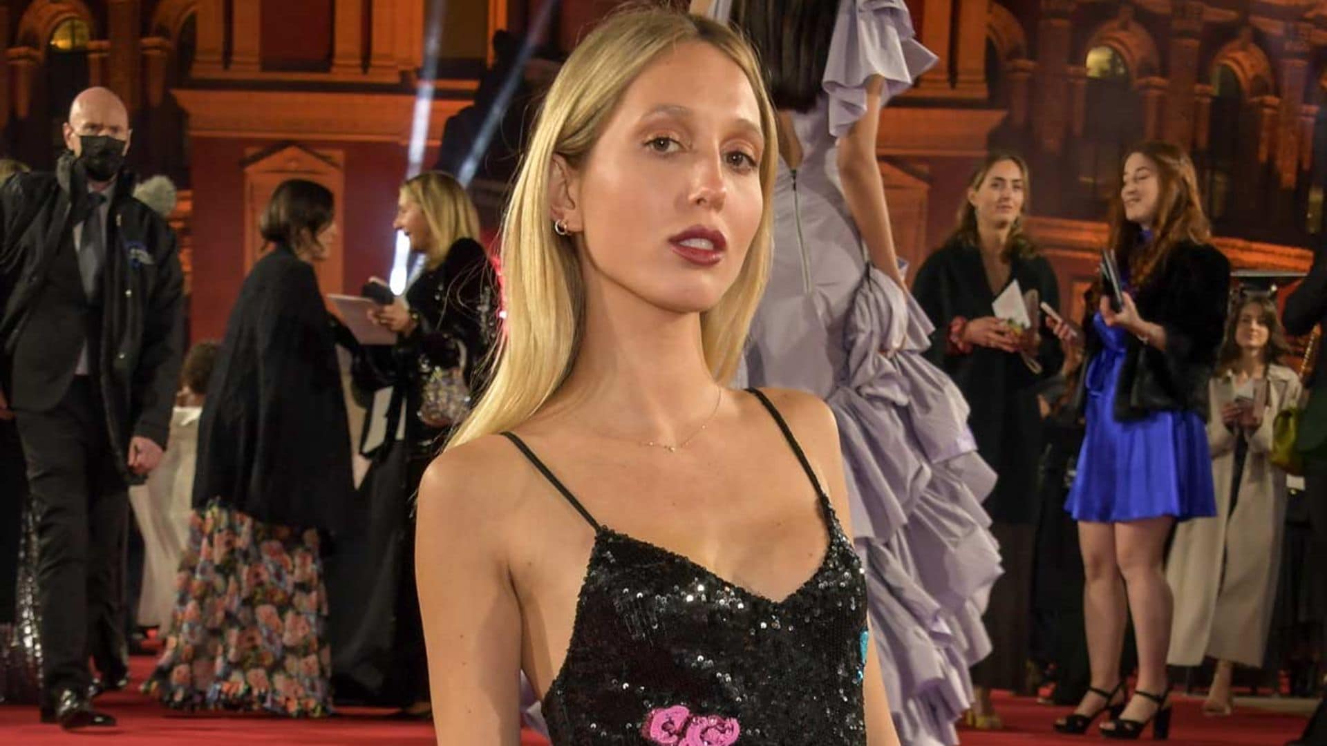 El vestido 'Old Hollywood' de Olympia de Grecia en la fiesta más exclusiva de Nueva York