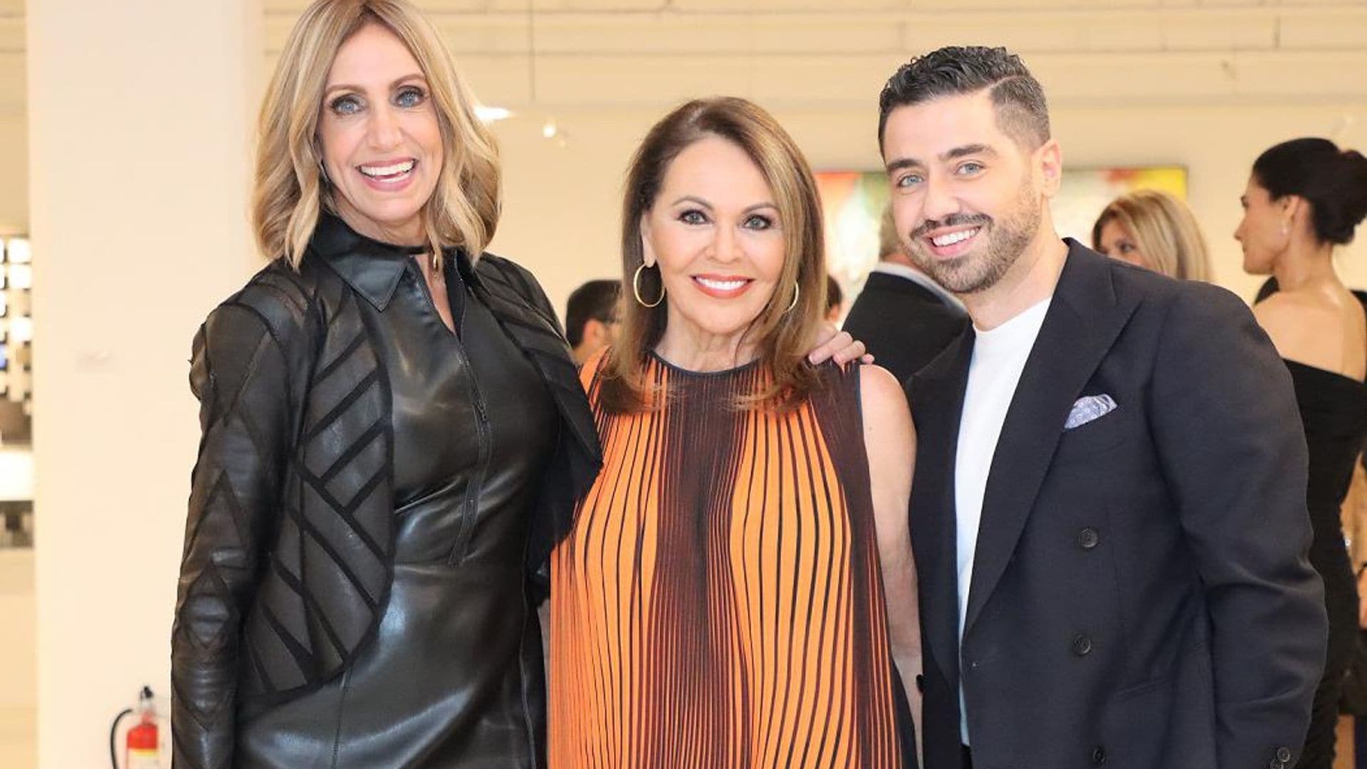 Lili Estefan, Fonseca, Borja Voces y más celebridades en la exposición de Boterosutra y Rachel Valdés