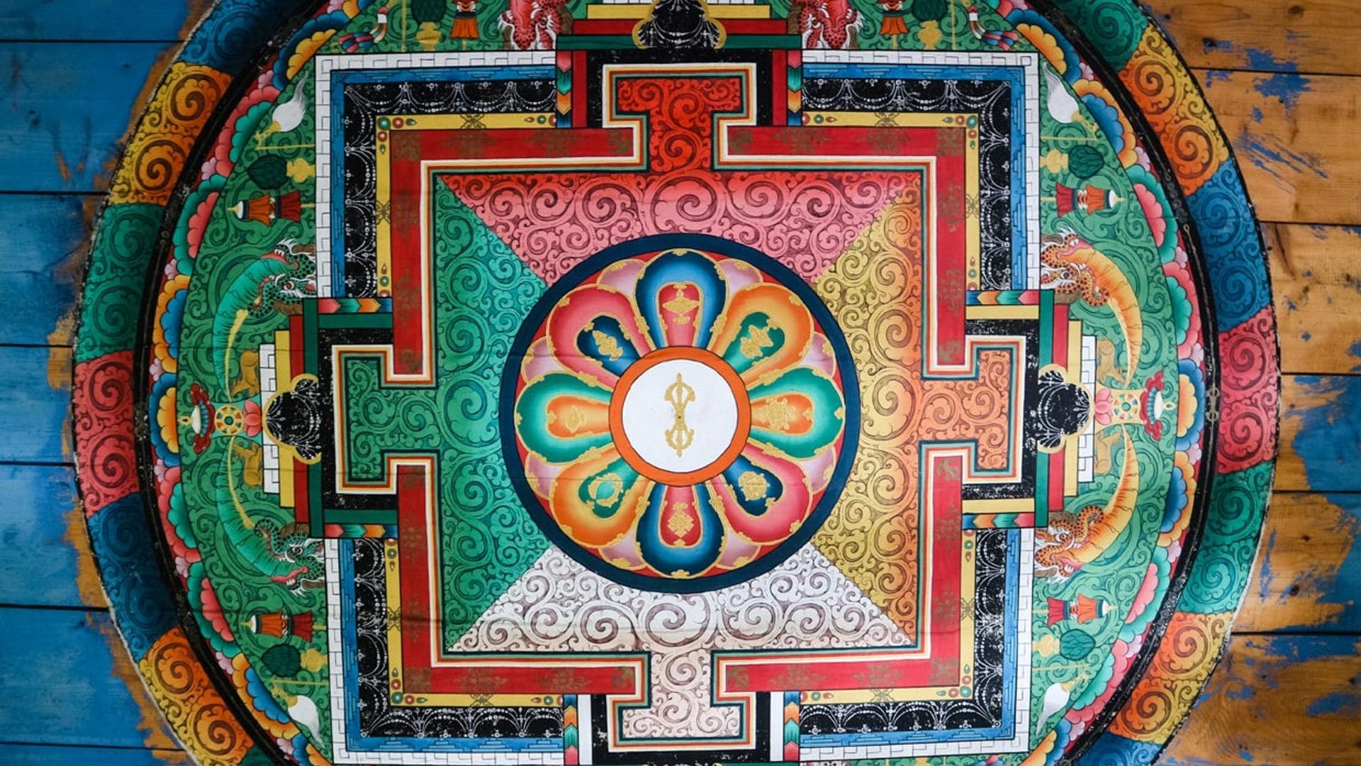 Este es el significado de los colores del mandala