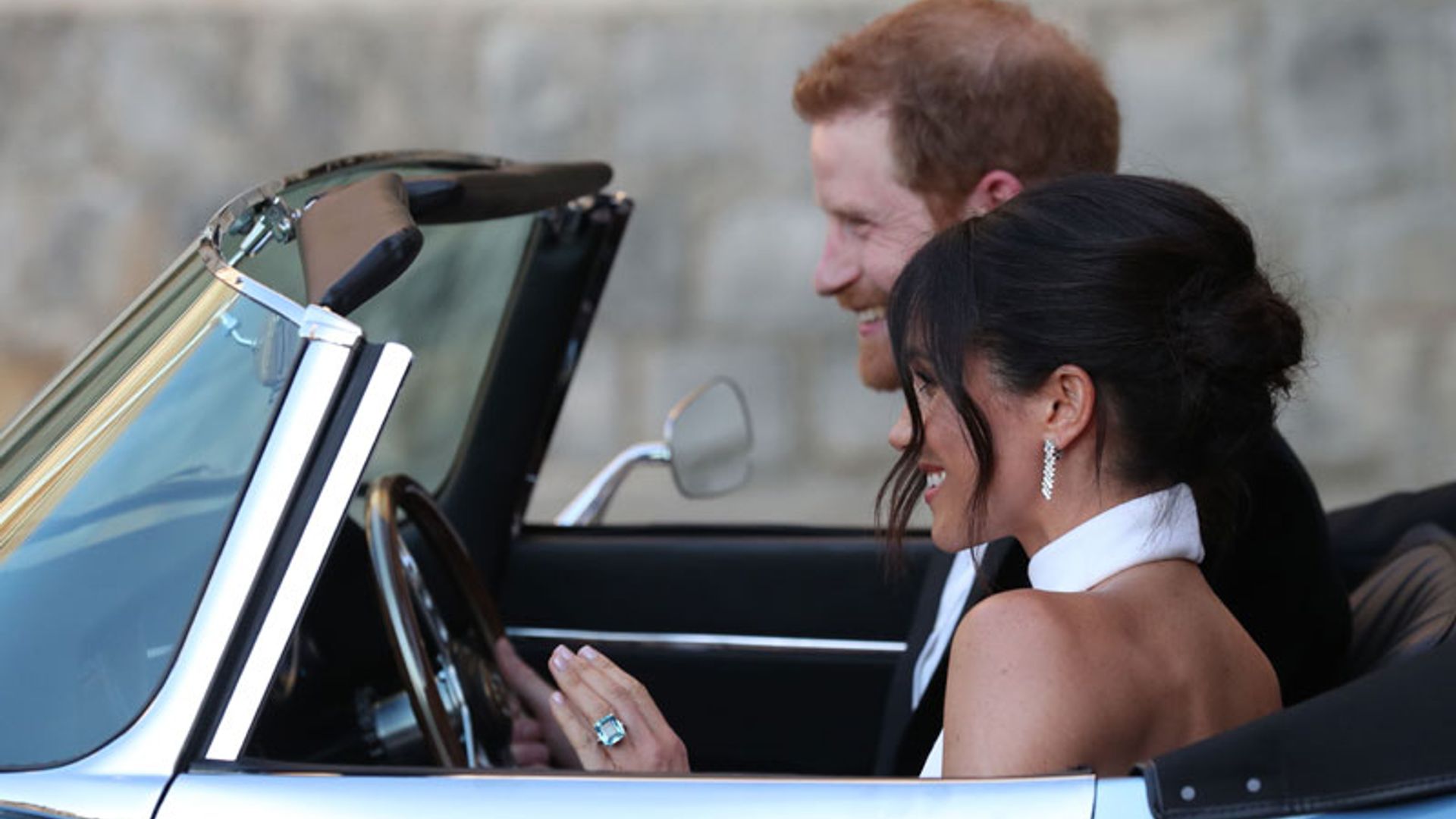 El curioso detalle del coche de Meghan y Harry en el que nadie se fijó