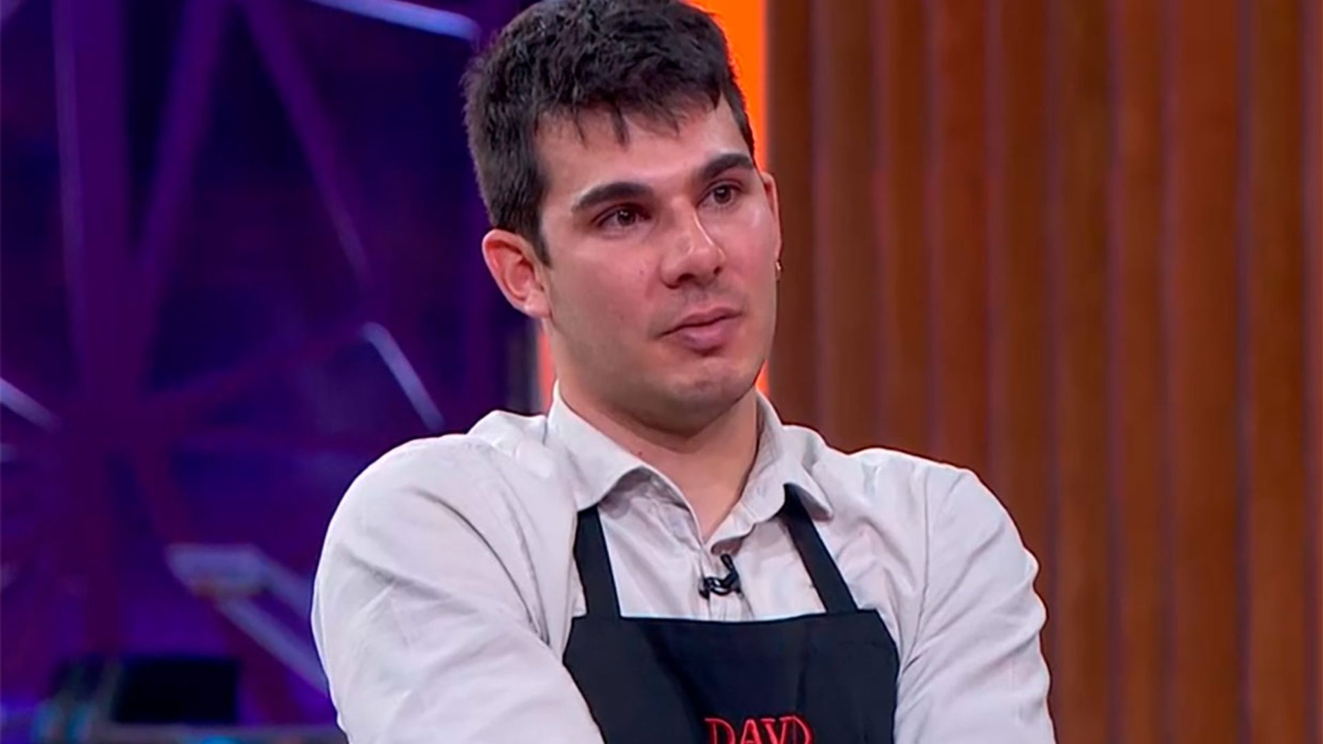 David, expulsado de 'MasterChef' tras enfrentarse a Samantha Vallejo-Nágera