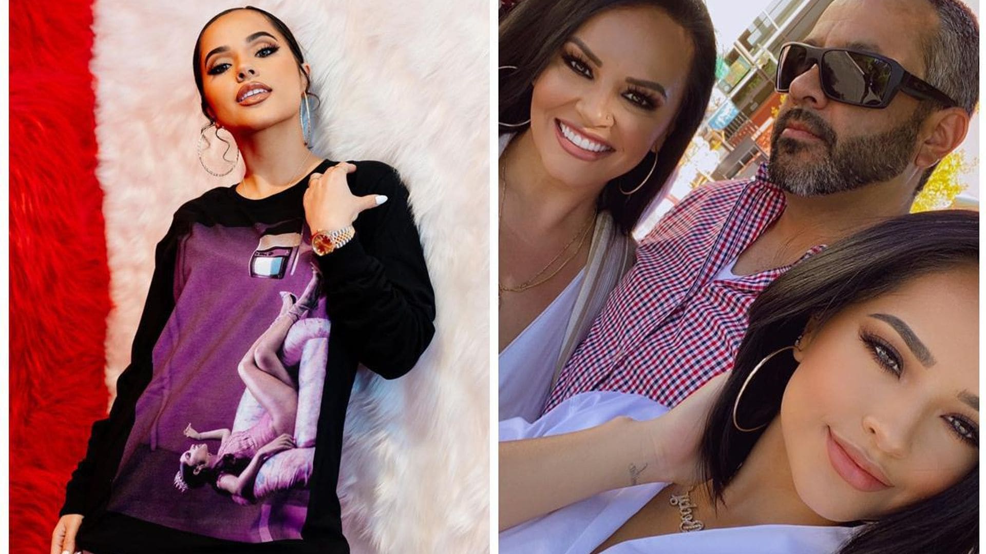 Becky G revela que su papá estuvo muy enfermo hace un par de meses