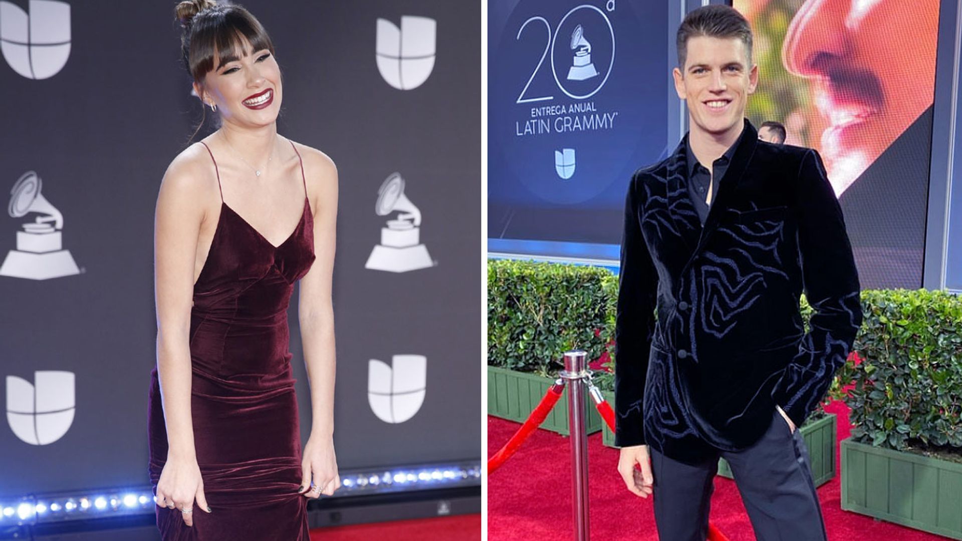 Aitana vive una noche mágica en los Grammy Latinos acompañada de Miguel Bernardeau