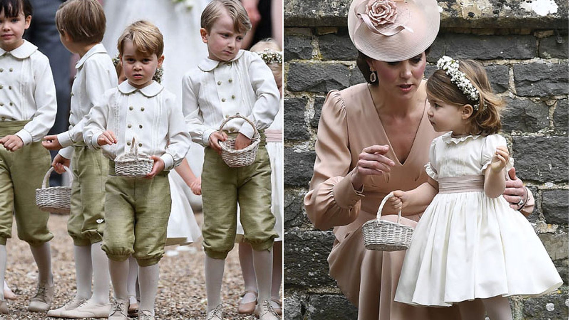 George y Charlotte, los pajes que todos quieren en la boda de Harry y Meghan Markle