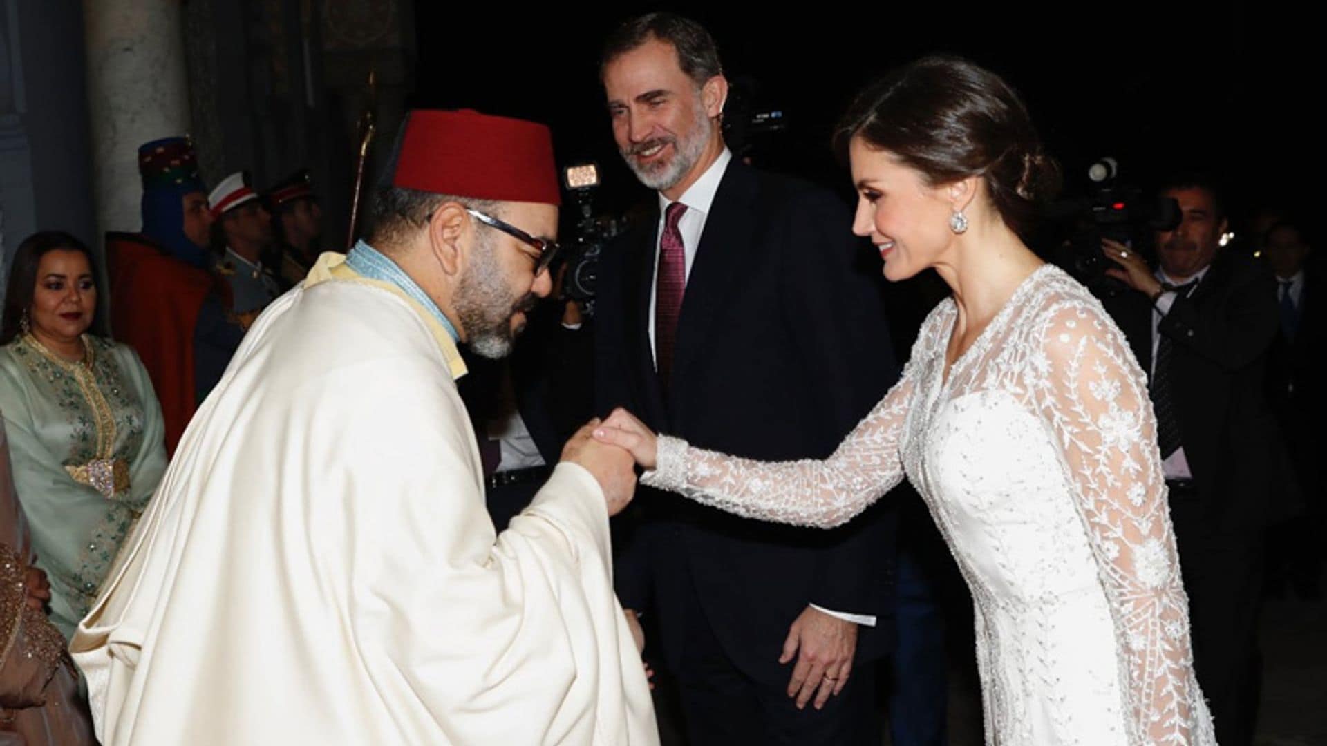 El amable gesto que ha tenido el Rey de Marruecos con Doña Letizia