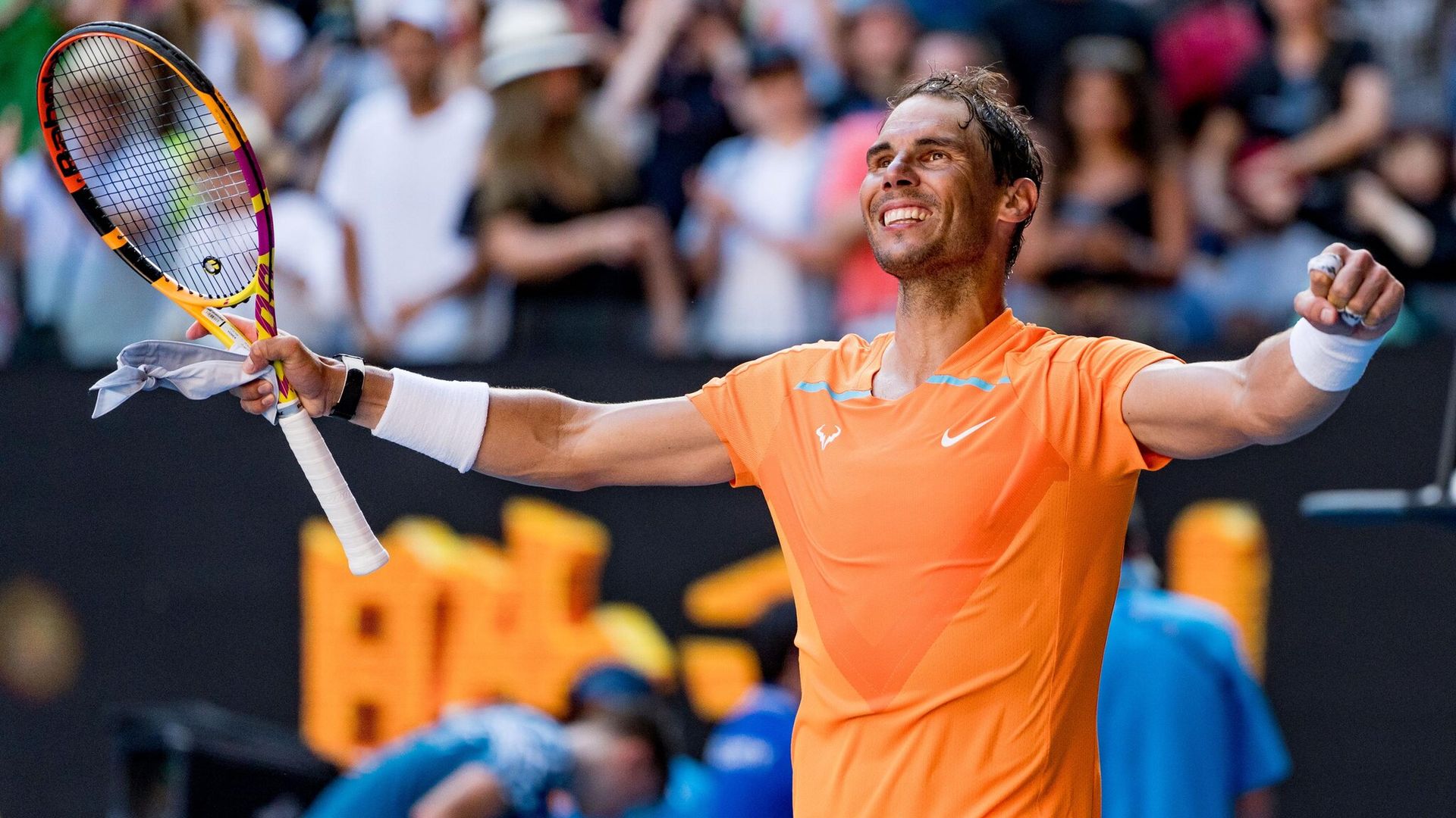 rafael nadal en el abierto de australia