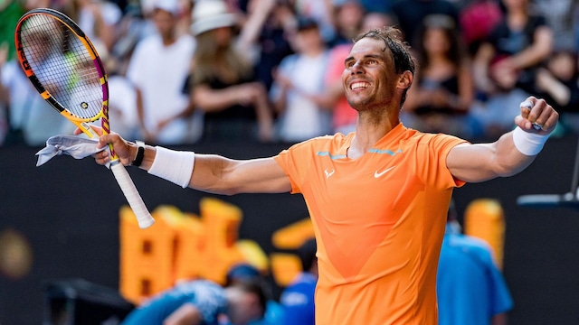 rafael nadal en el abierto de australia