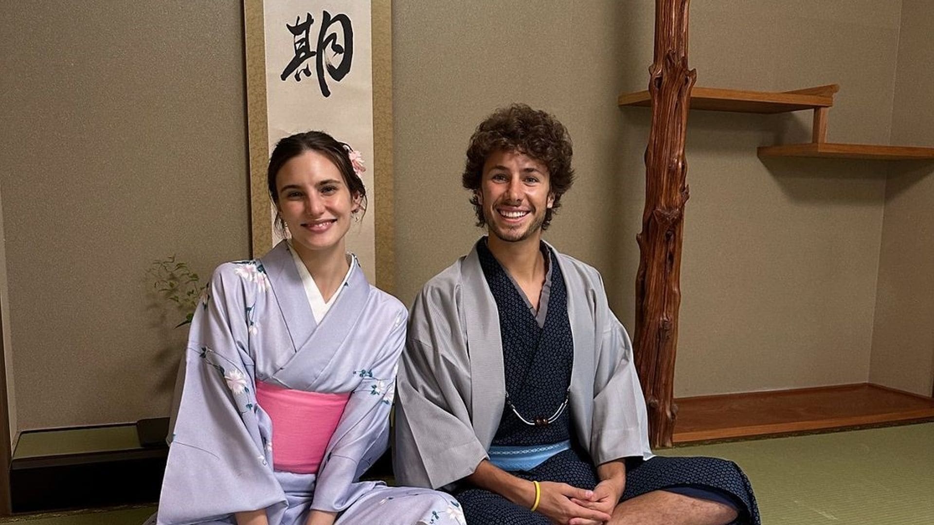 El divertido viaje relámpago de Macarena Achaga y Juanpa Zurita a Japón