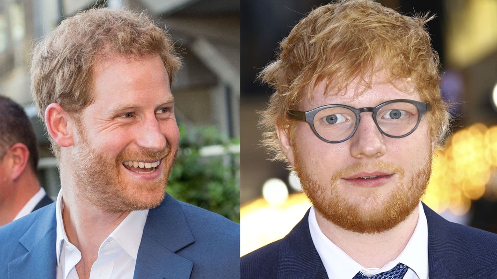 ¿Qué traman juntos el príncipe Harry y Ed Sheeran?