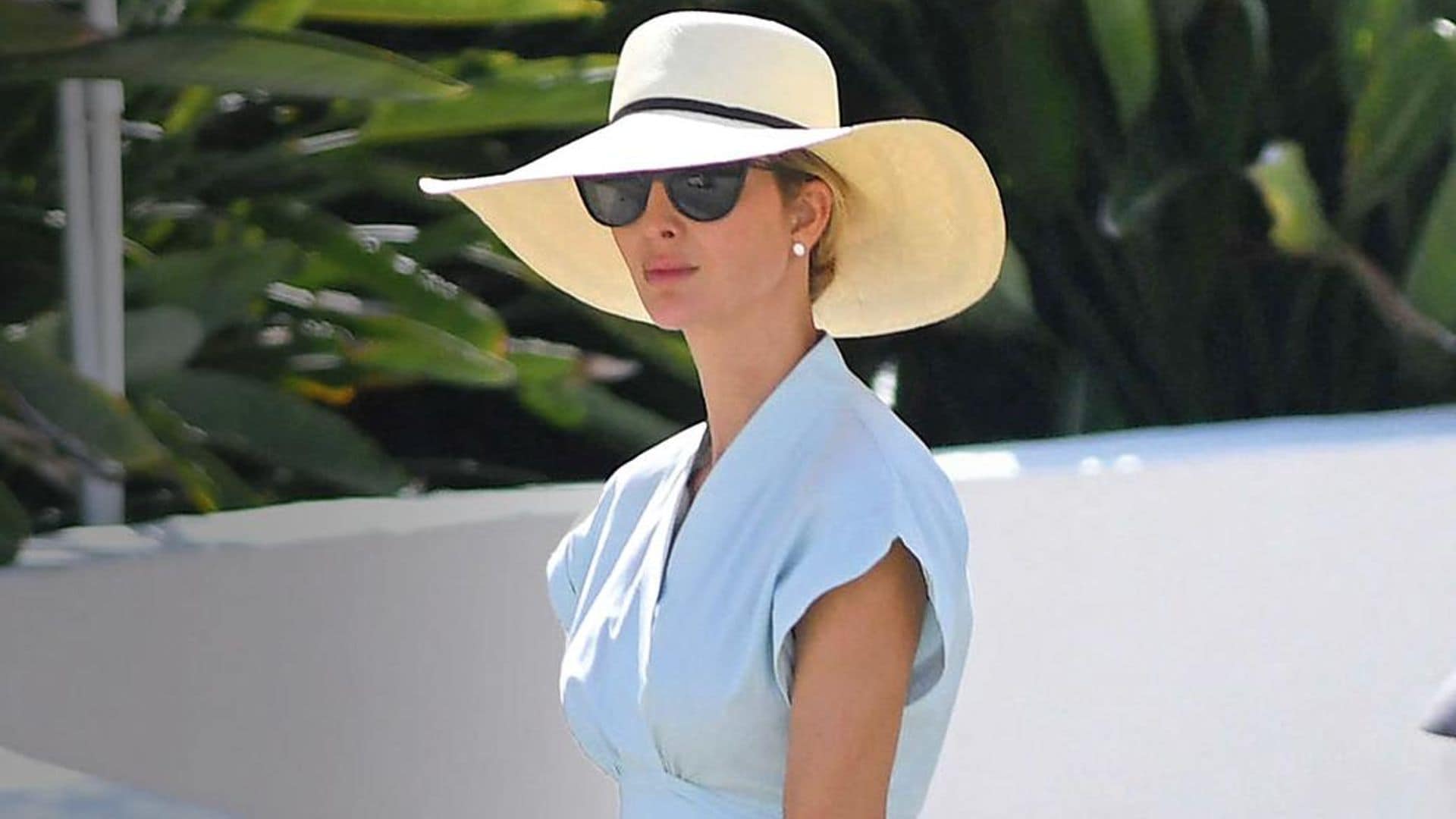 Ivanka Trump, con un ‘look’ sofisticado y chic...para quitarse el sombrero