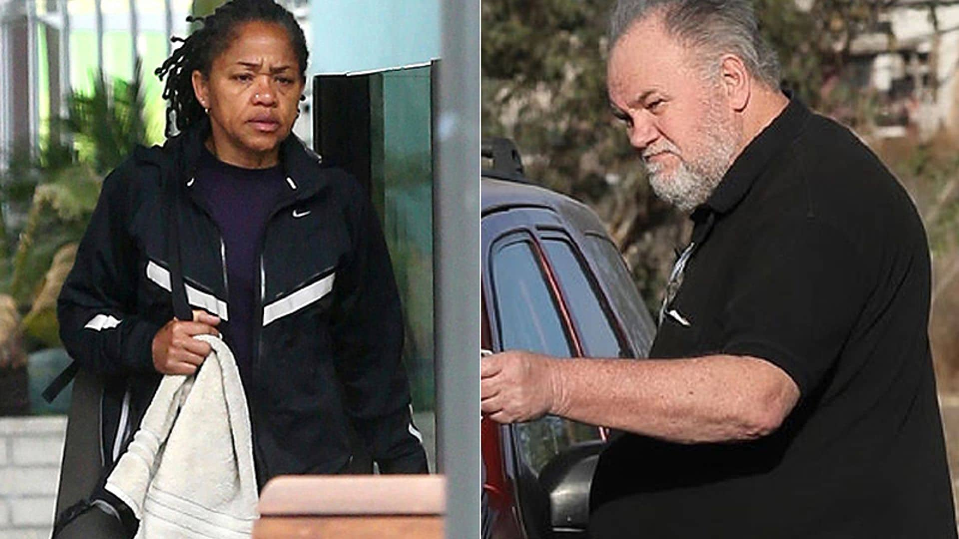 Doria Ragland vuelve a la rutina mientras Thomas Markle responde a las últimas acusaciones