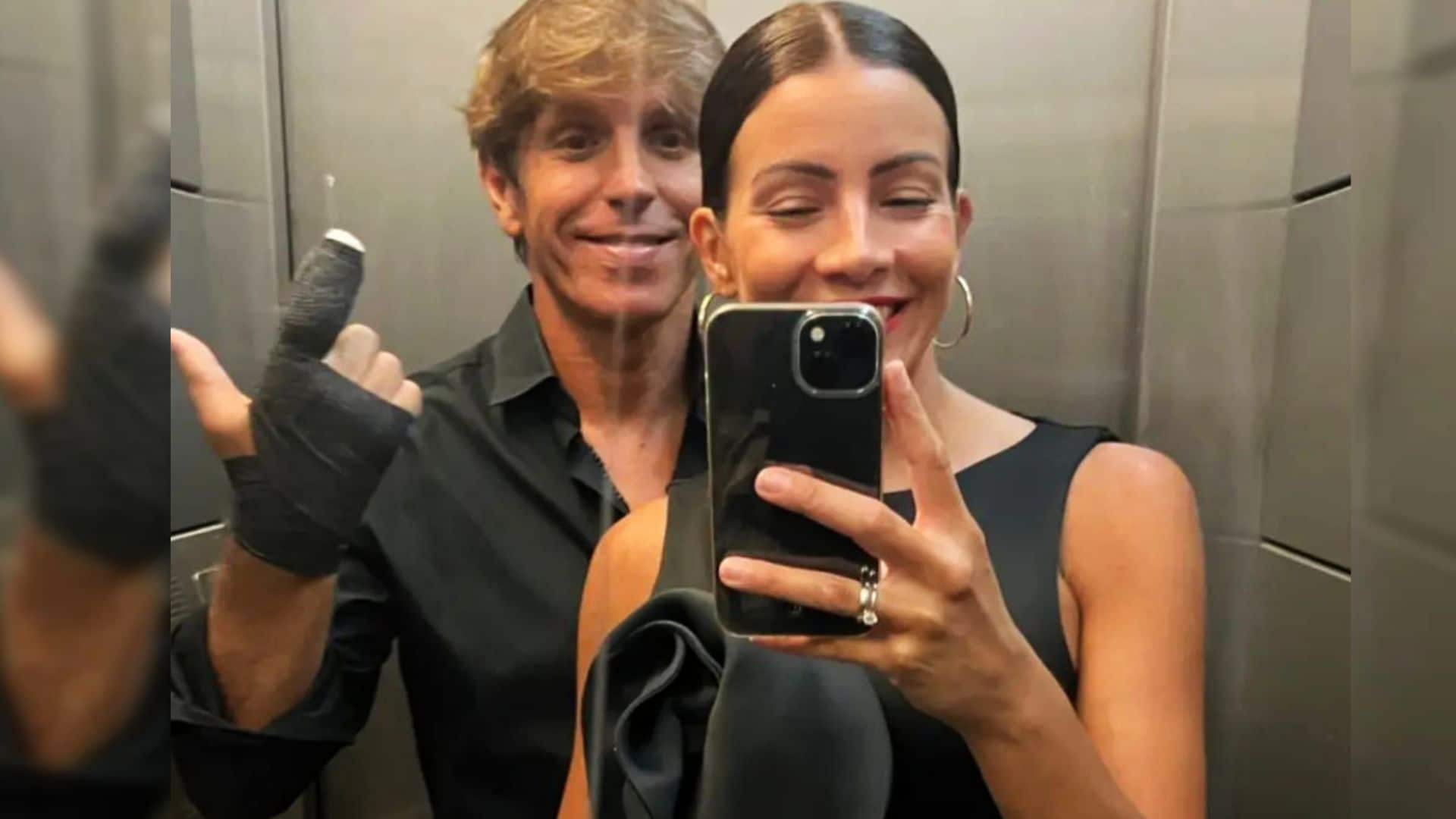 Las imágenes de la primera salida de Manuel Díaz 'El Cordobés' con Virginia Troconis tras su grave cogida