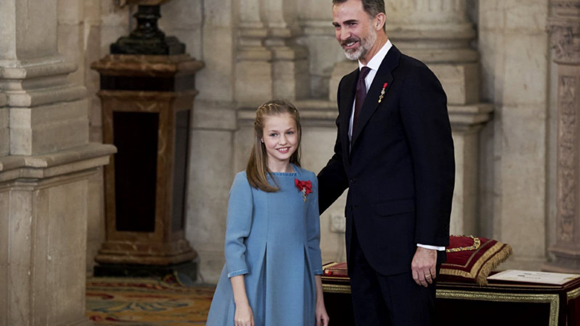 Así celebrará la princesa Leonor su 13 cumpleaños: leerá la Constitución junto a su padre