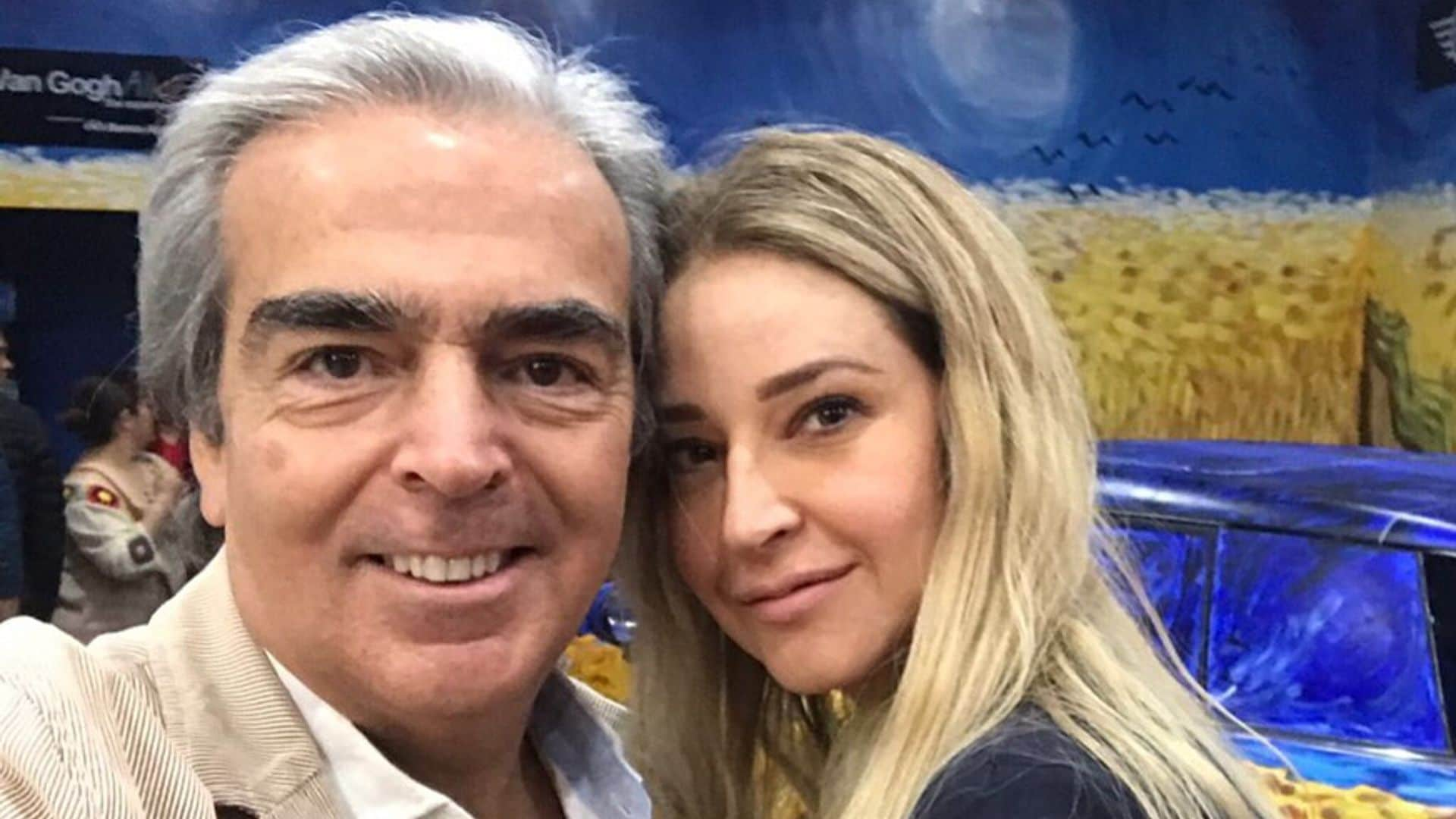 Lorenzo Lazo, viudo de Edith González, celebra primer aniversario con su novia