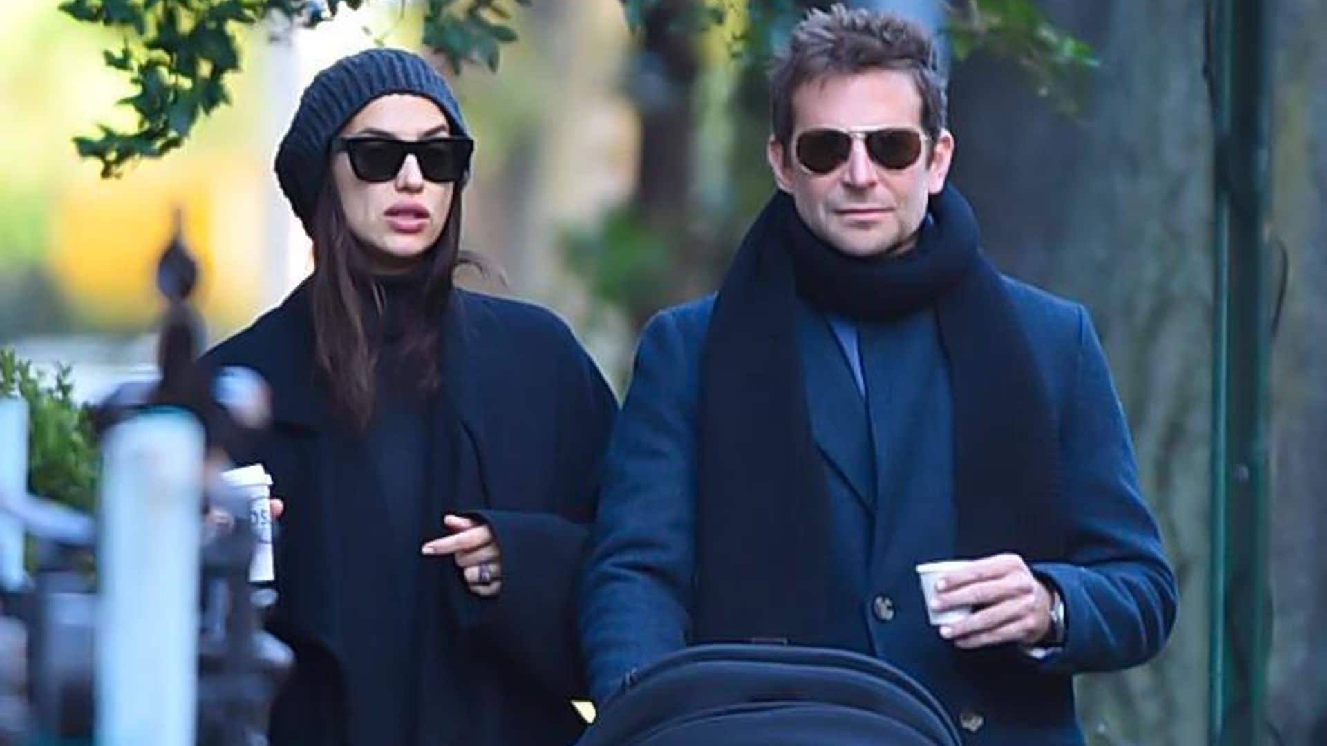 Irina Shayk y Bradley Cooper, ‘extraña pareja’, pero padres modelo