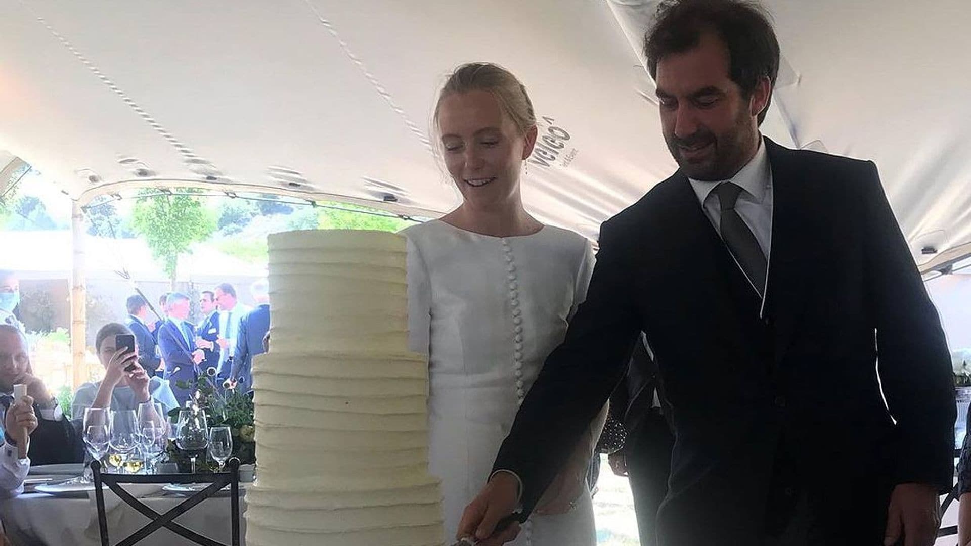 Las imágenes de la boda de la heredera de los vinos Pingus en Valladolid, a la que asistieron Federico y Mary de Dinamarca