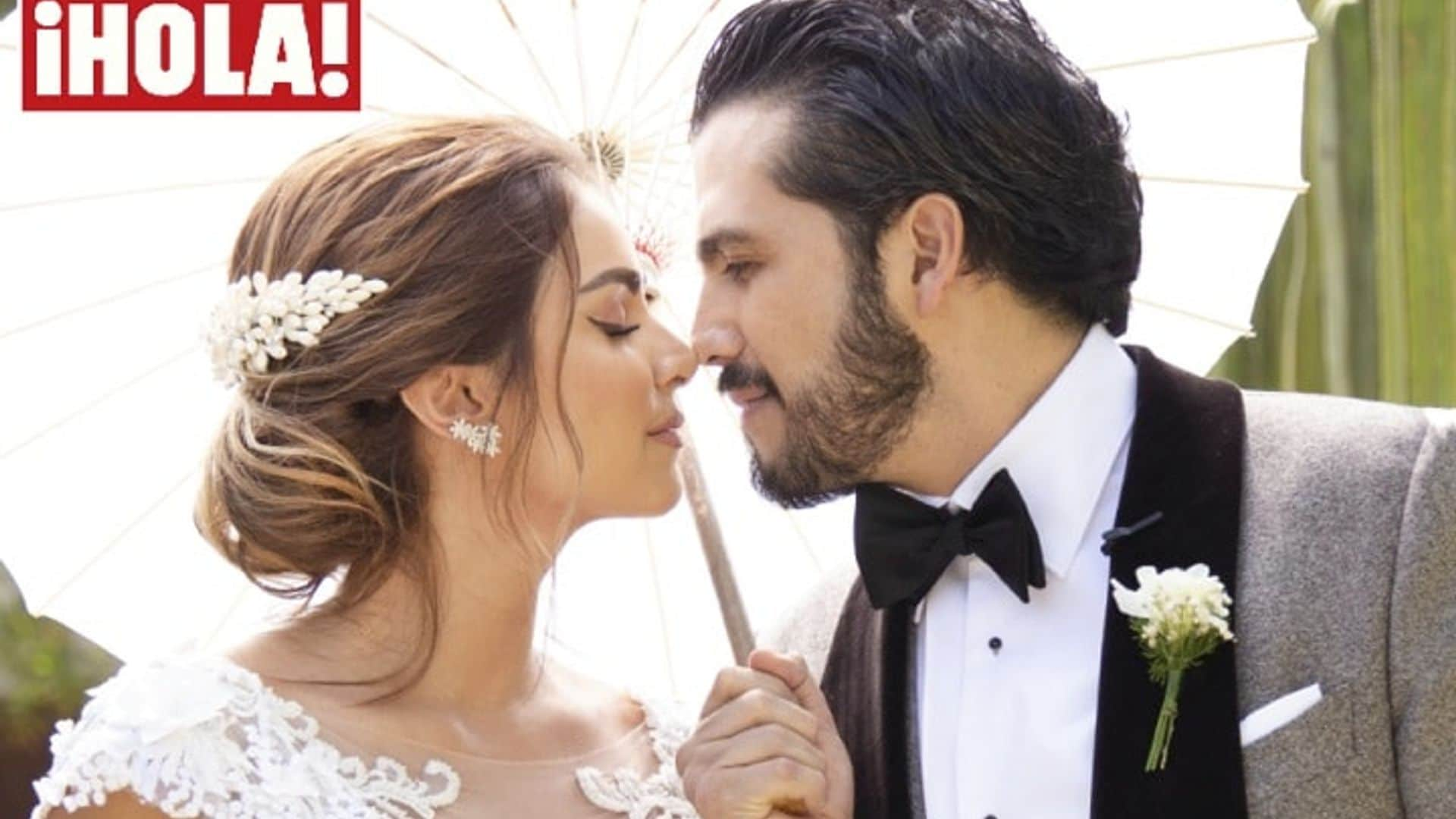 No te pierdas en ¡HOLA! las imágenes exclusivas de la boda de Claudia Martín y Andrés Tovar