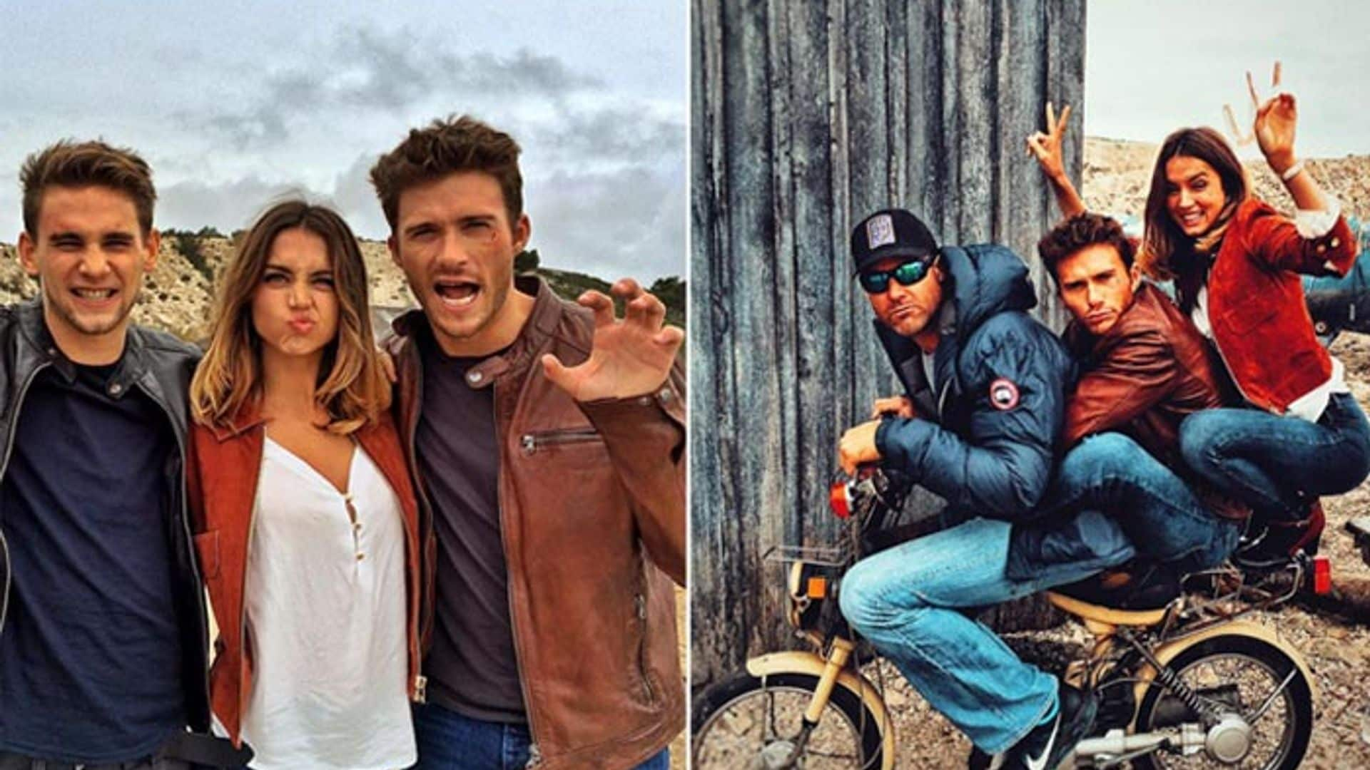 ¡Luces y acción! El divertido rodaje de Ana de Armas con Scott Eastwood