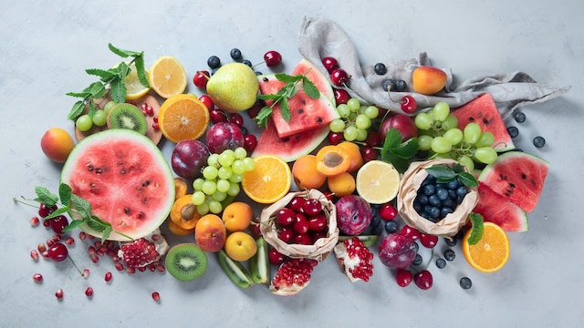 Frutas frescas de veranno