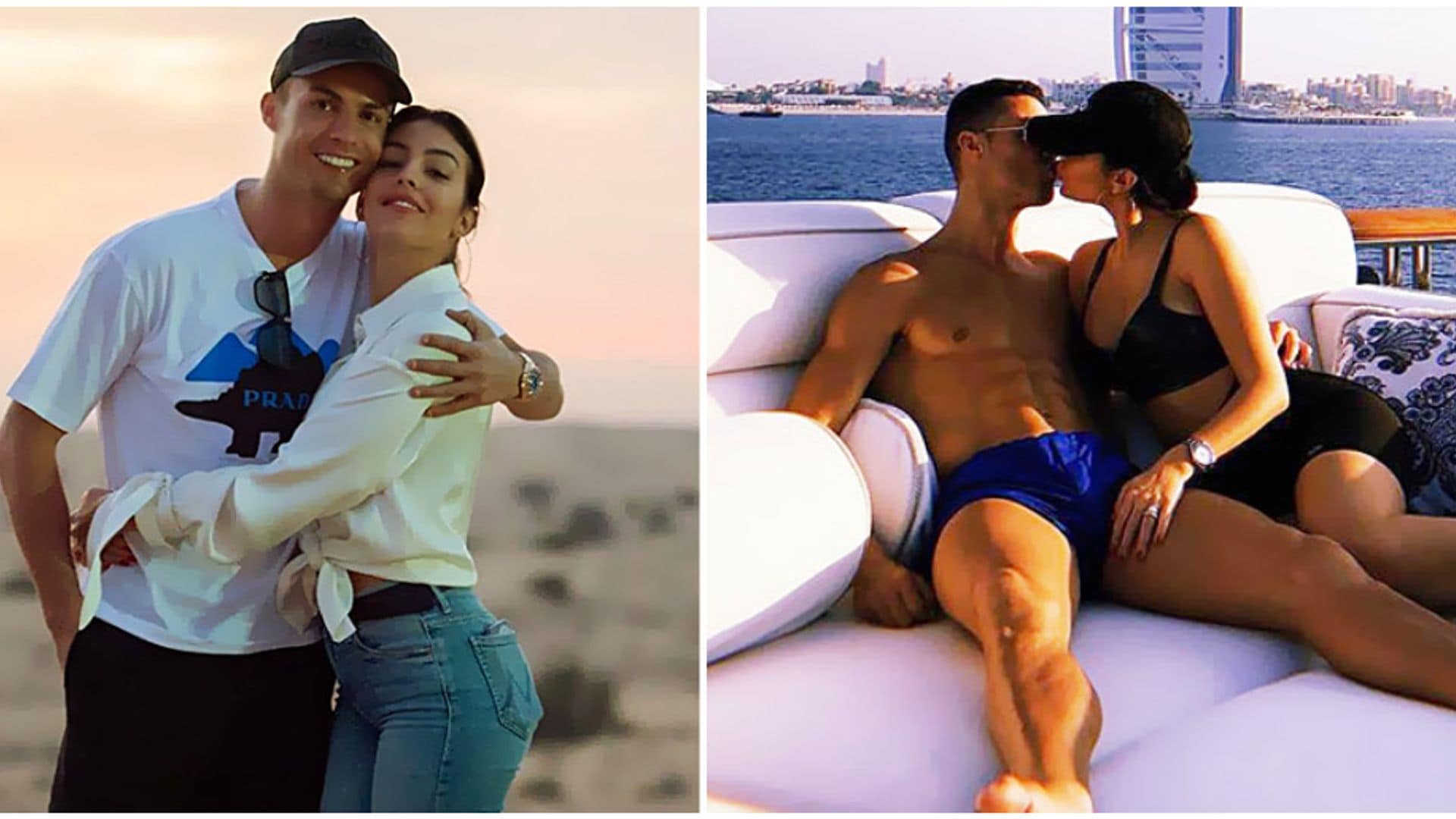 Las fotos más apasionadas de Cristiano Ronaldo y Georgina Rodríguez