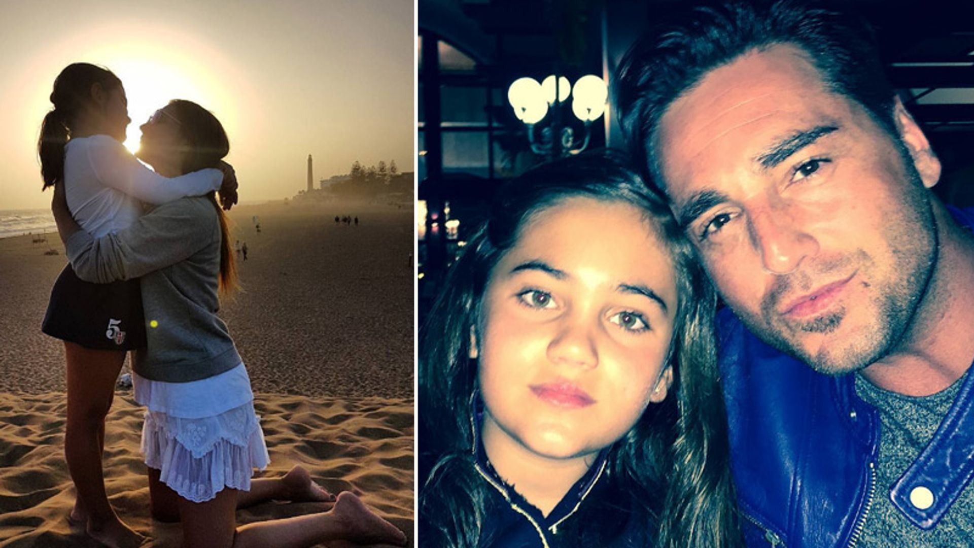 Paula Echevarría y David Bustamante, orgullosos de su hija, ¿cuáles son sus propósitos para este año?