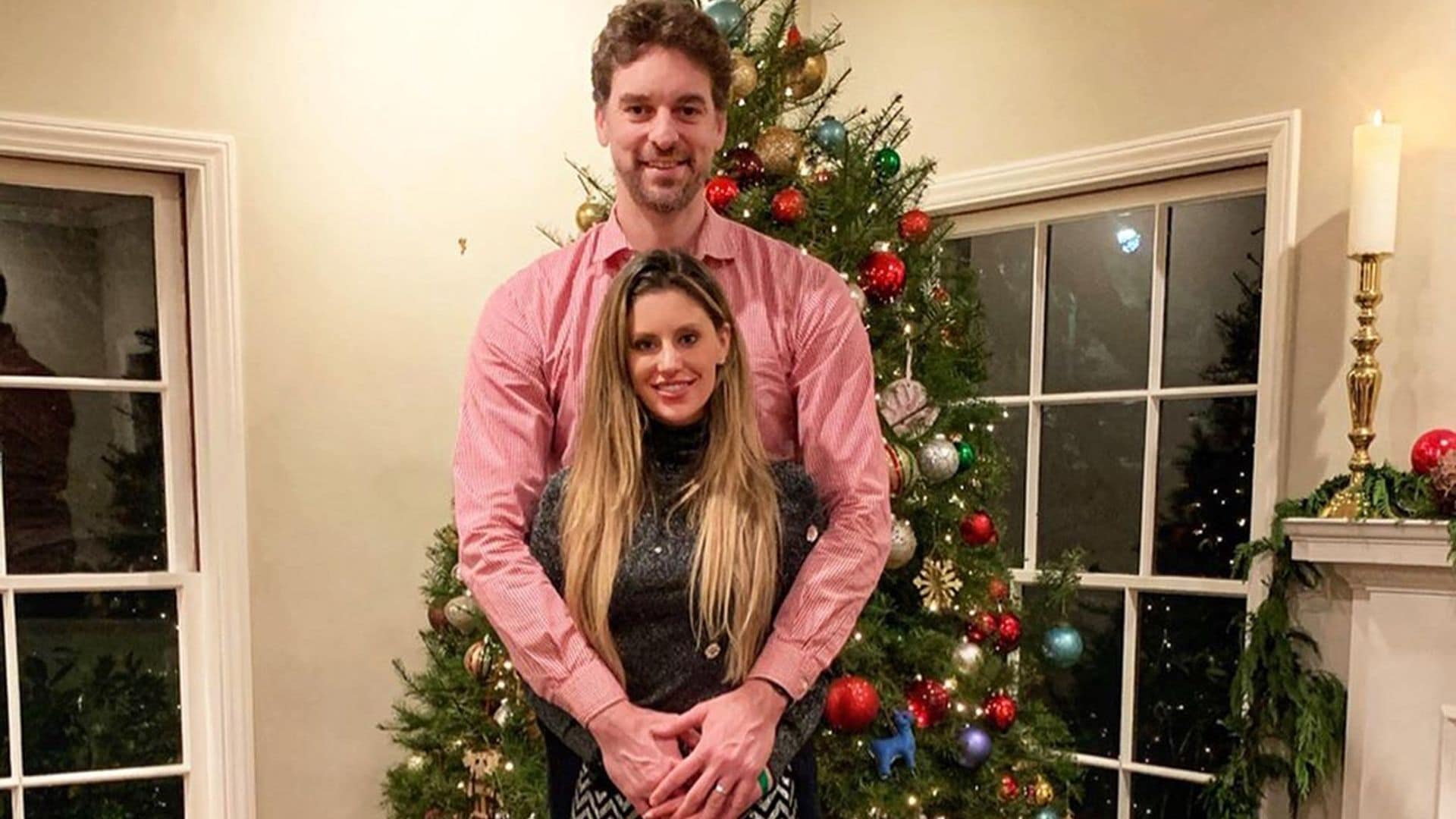 Pau Gasol y Catherine McDonnell celebran sus primeras navidades como marido y mujer