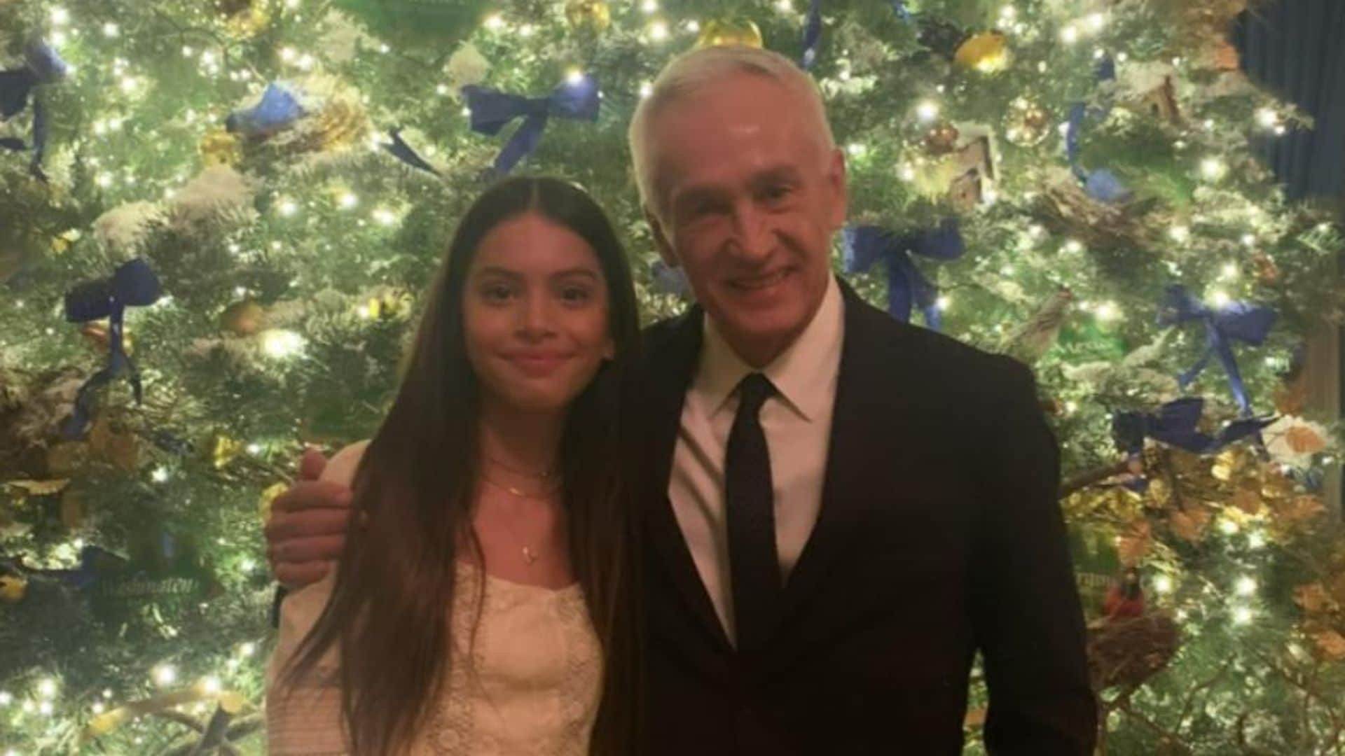 jorge ramos con hija de chiqui delgado