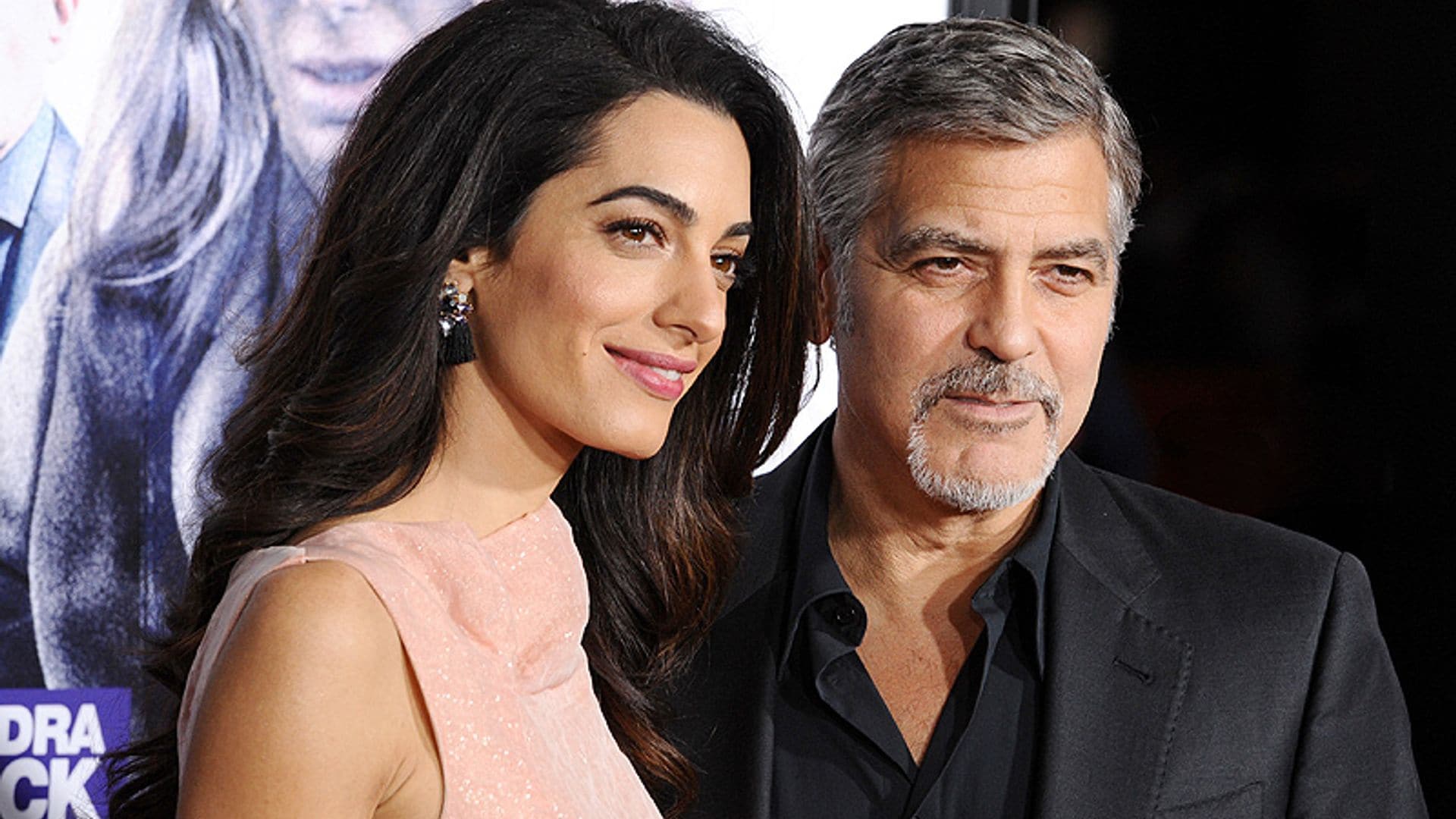 ¡Confirmado! George y Amal Clooney serán padres de gemelos