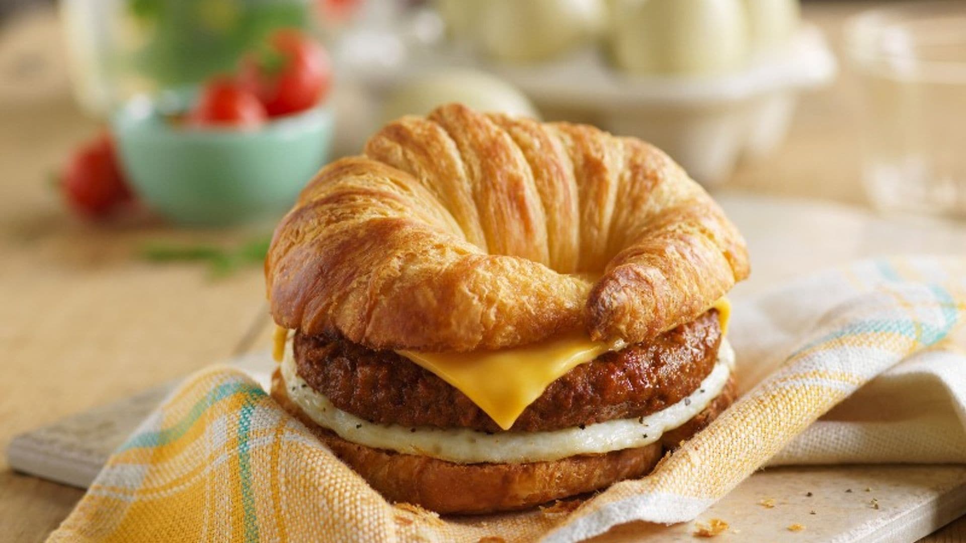 'Croissant' hamburguesa