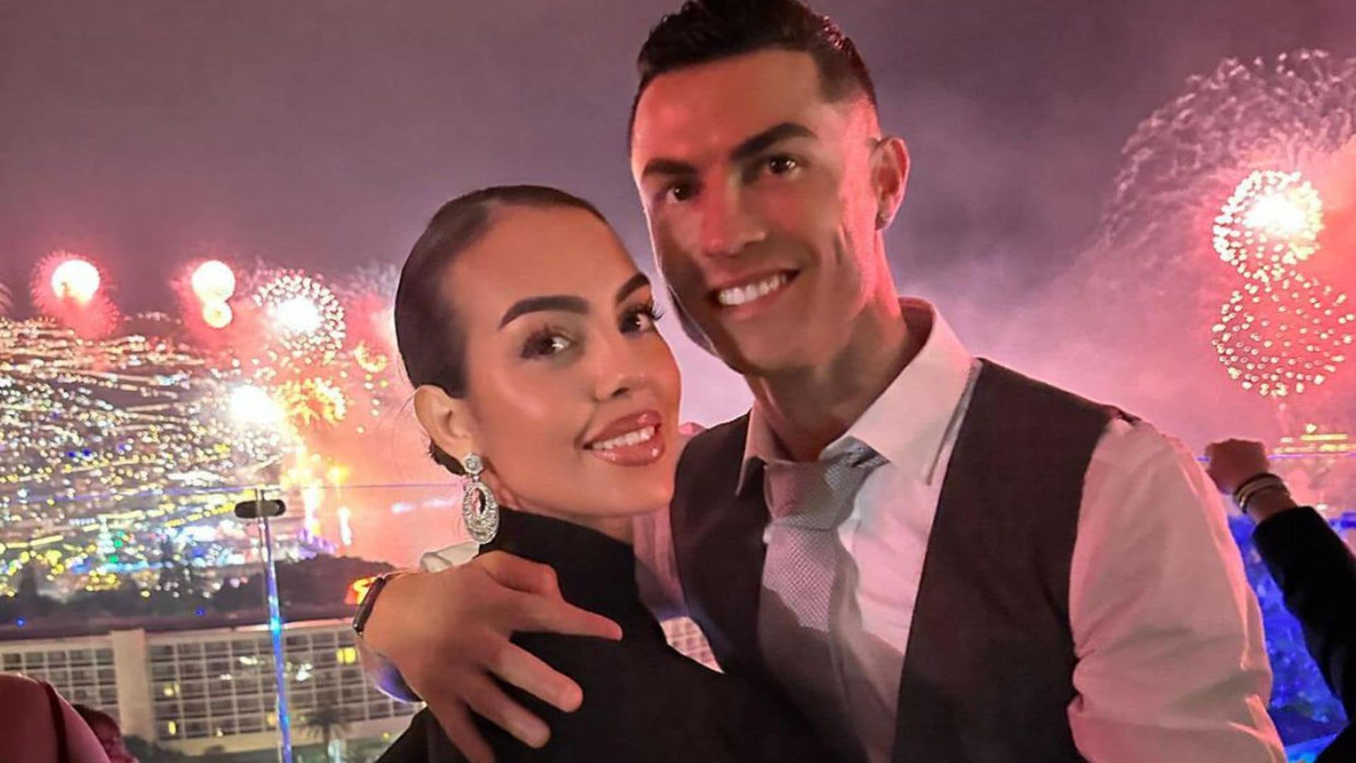 Cristiano y Georgina reciben el año en Madeira acompañados de toda la familia del astro portugués