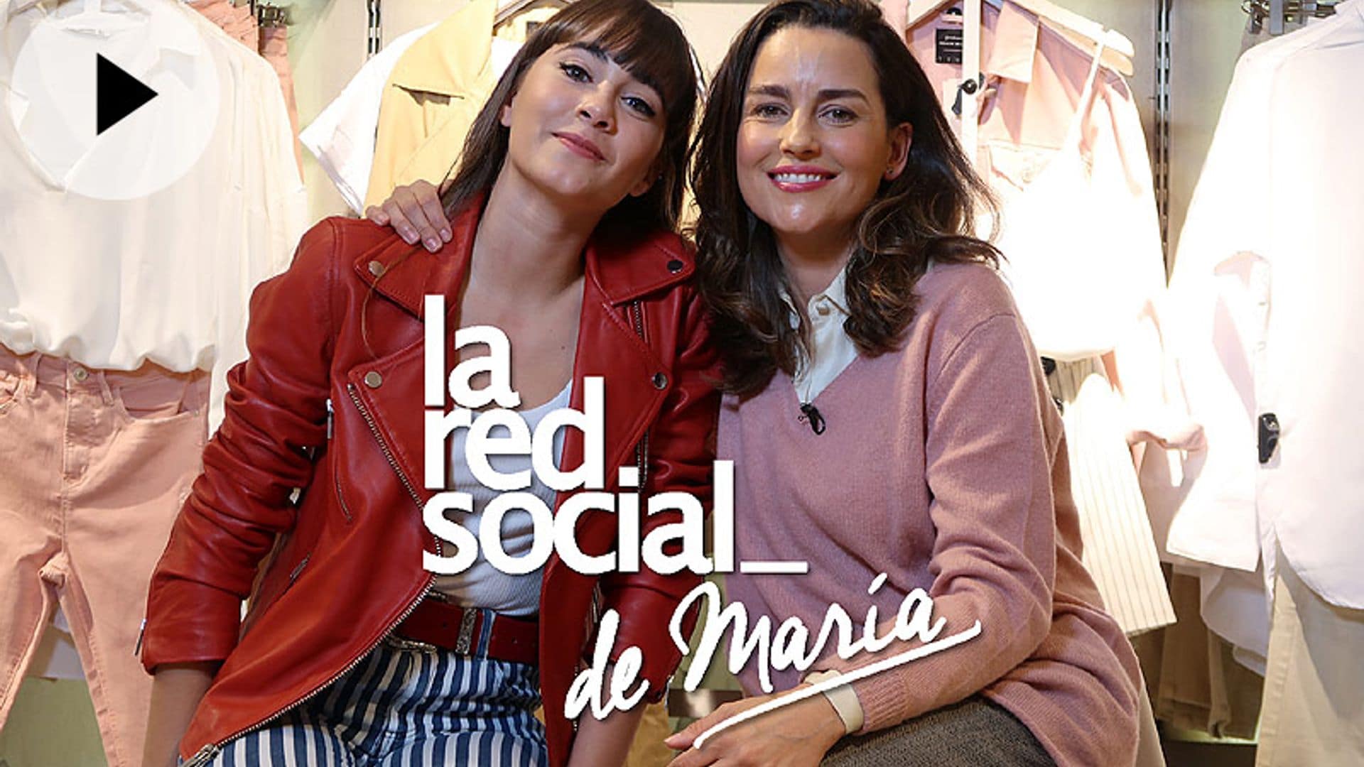 Aitana explica en 'La red social de María' cómo está viviendo su novio su cambio de vida